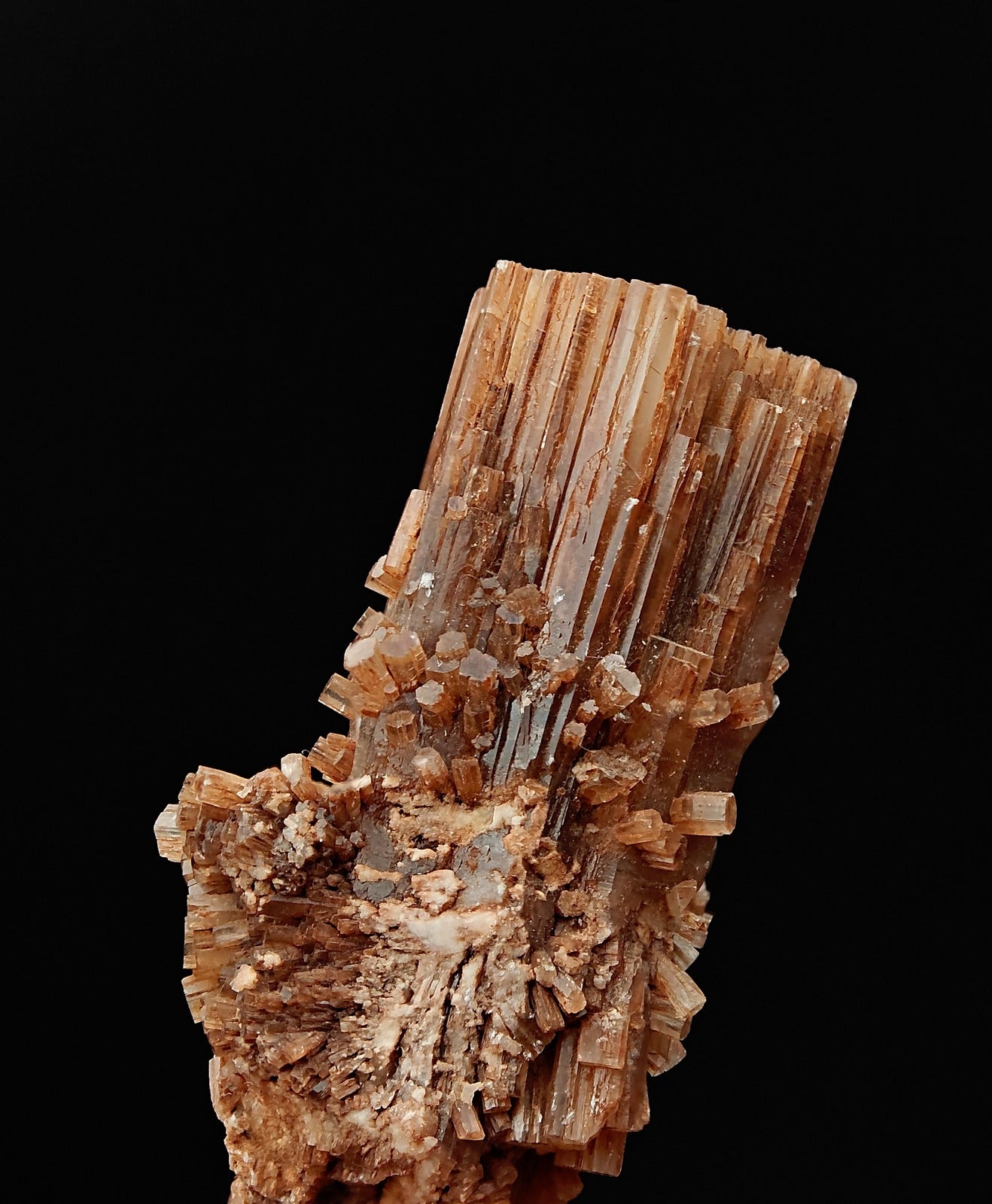 ARAGONITE – Doubly Terminated Crystal Sheaf with Twinned Rosette, Morocco