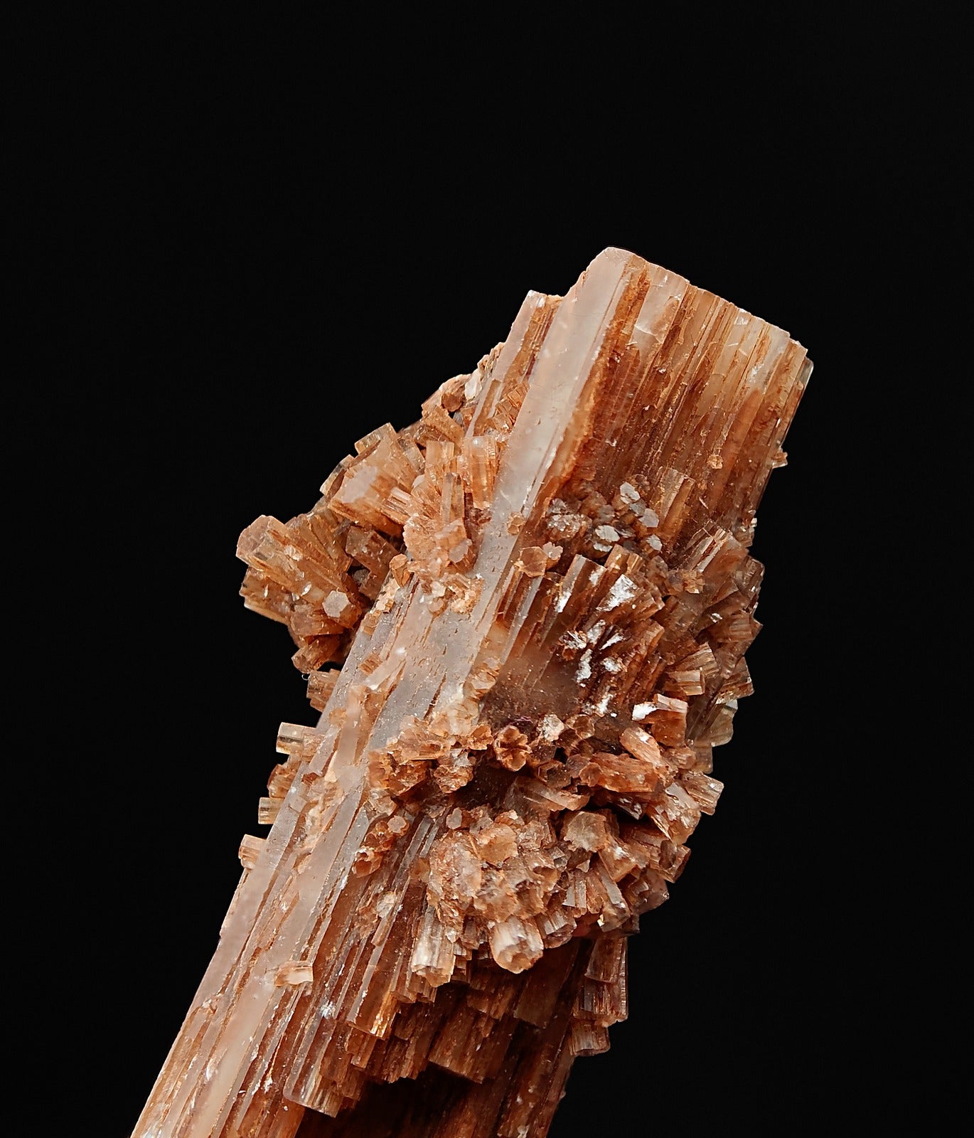 ARAGONITE – Doubly Terminated Crystal Sheaf with Twinned Rosette, Morocco