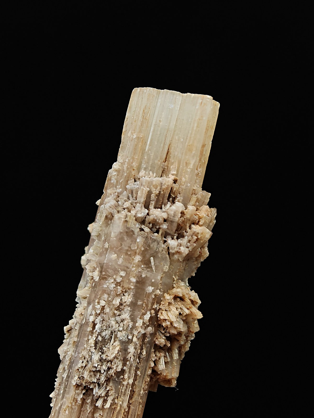 ARAGONITE – Double-Terminated Columnar Crystal, Minglanilla, Spain