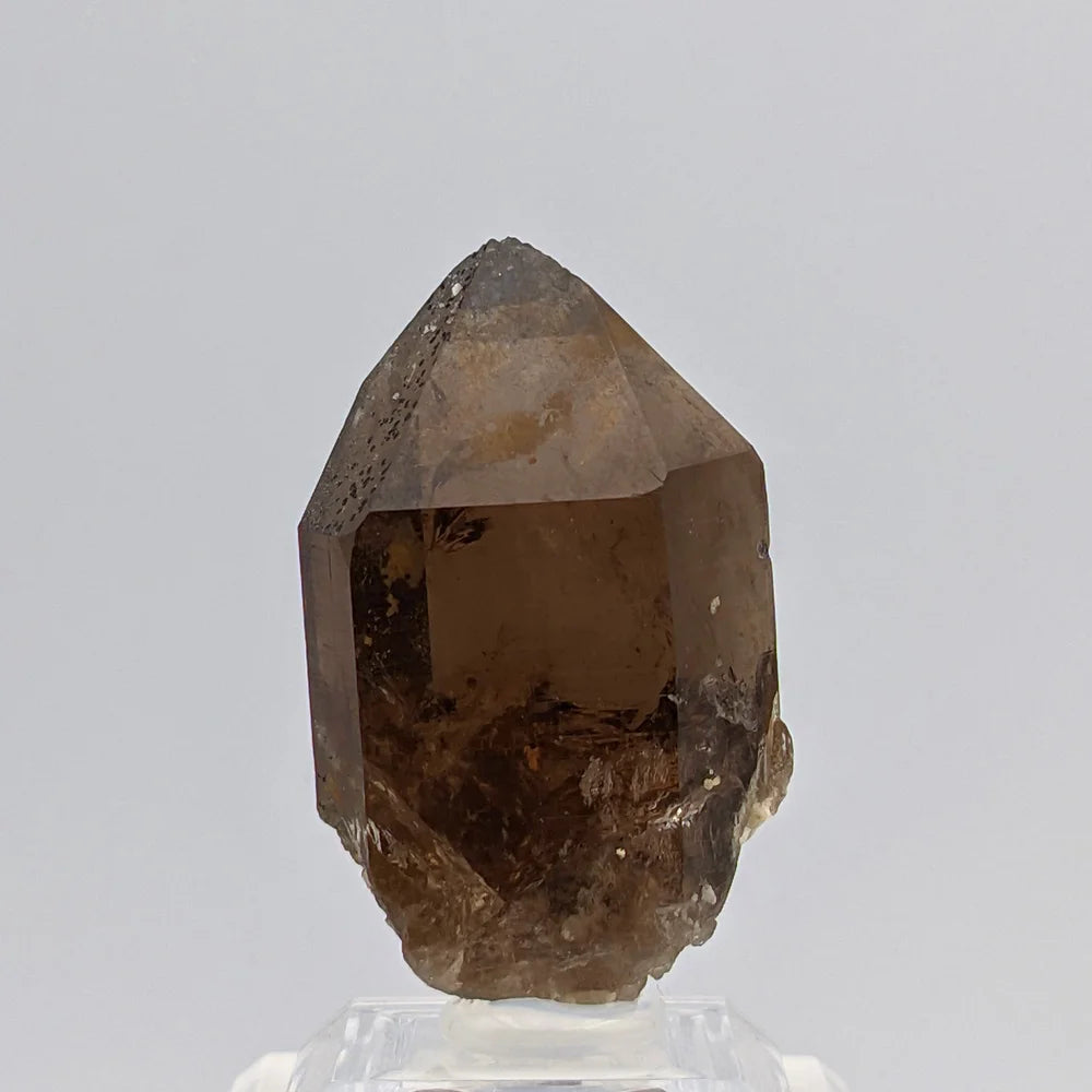 SMOKY QUARTZ – Aesthetic Crystal from Swiss Alps – Dark Smoky Variety