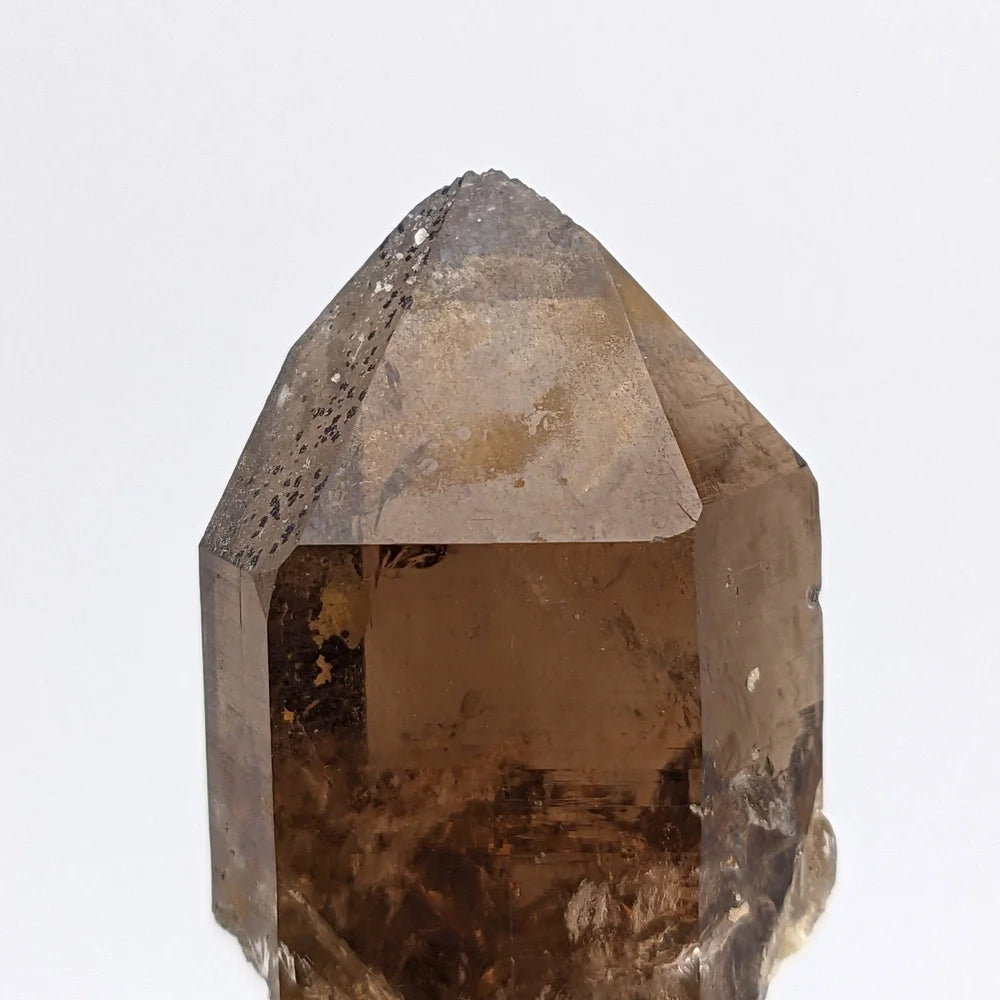SMOKY QUARTZ – Aesthetic Crystal from Swiss Alps – Dark Smoky Variety
