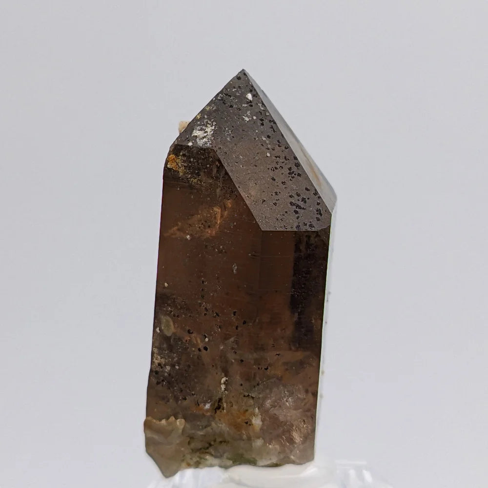 SMOKY QUARTZ – Aesthetic Crystal from Swiss Alps – Dark Smoky Variety