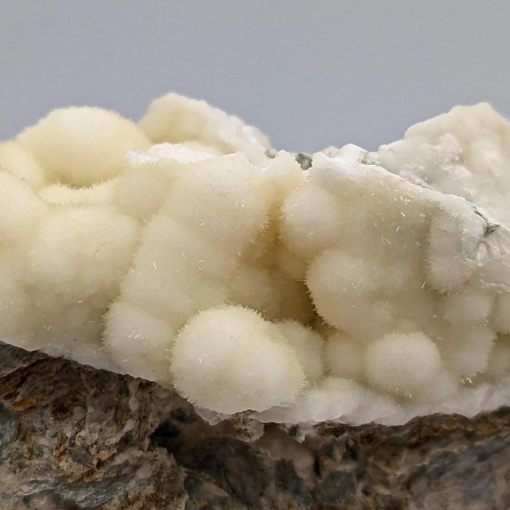 ARAGONITE – Botryoidal Alpine White mineral from Switzerland – New Find