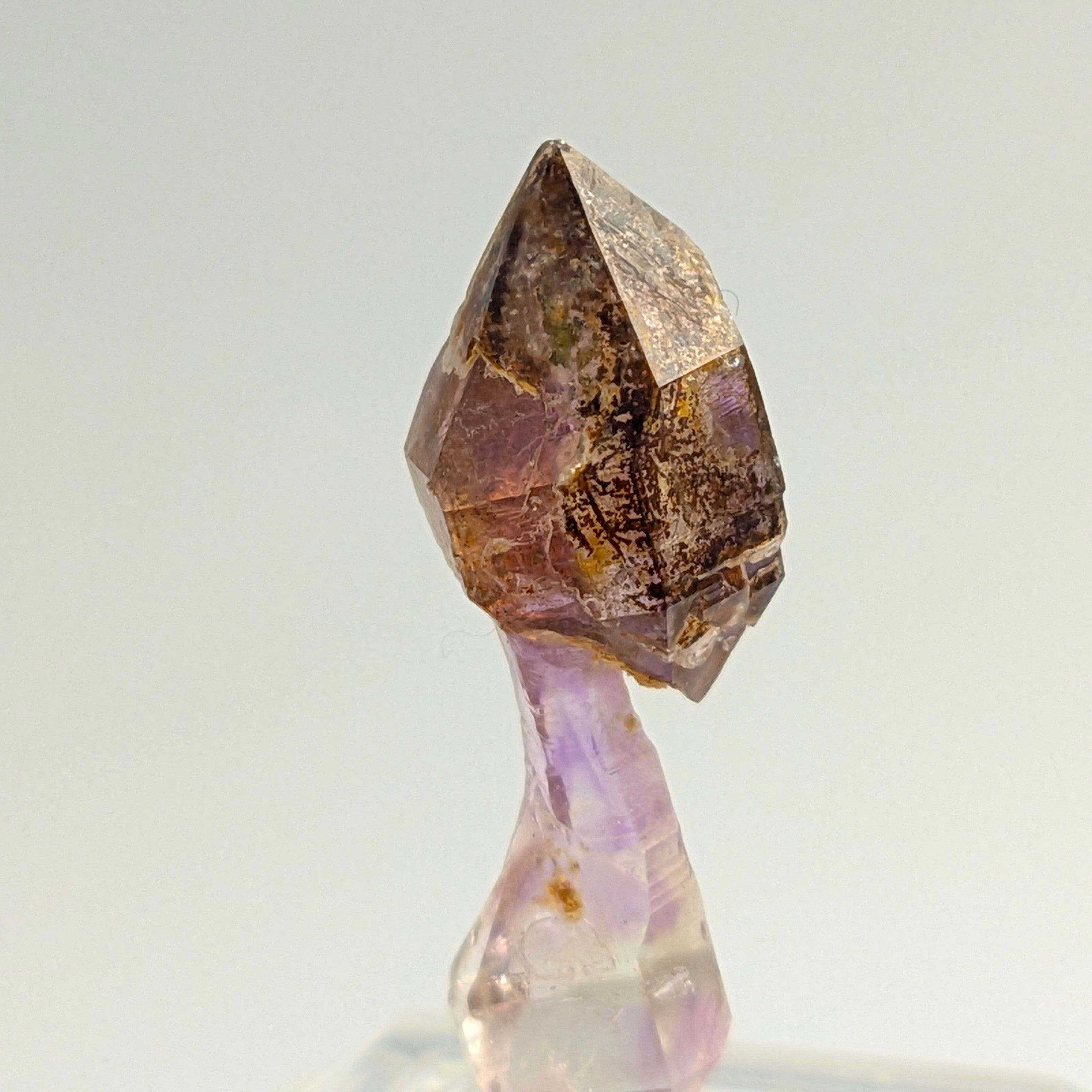 AMETHYST – Scepter with Doubly Terminated Crystal, Andilamena, Madagascar