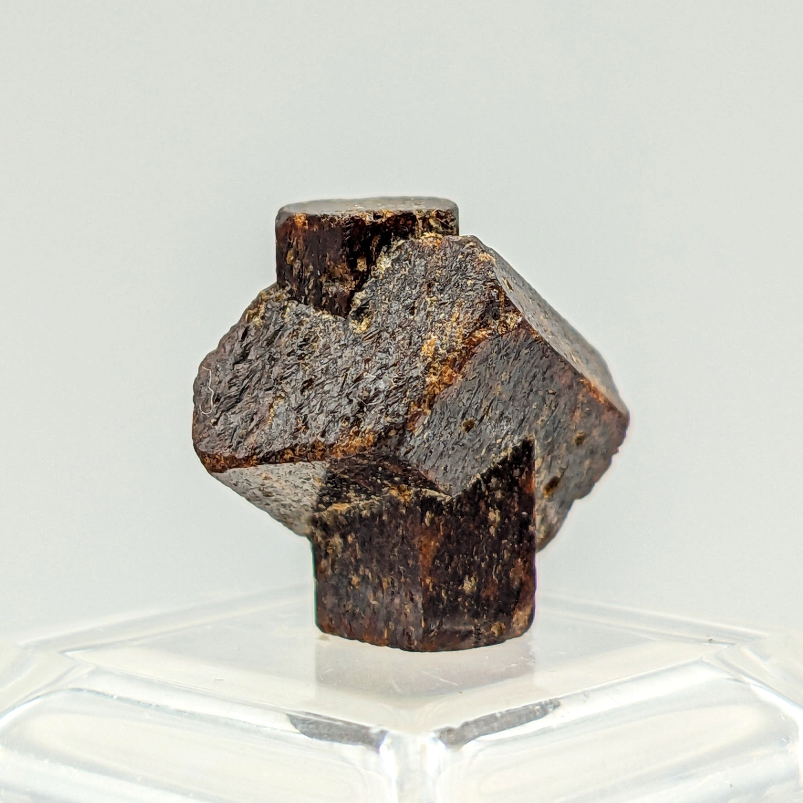 STAUROLITE – Reddish Twinned Cross Crystal, Coray, Brittany, France