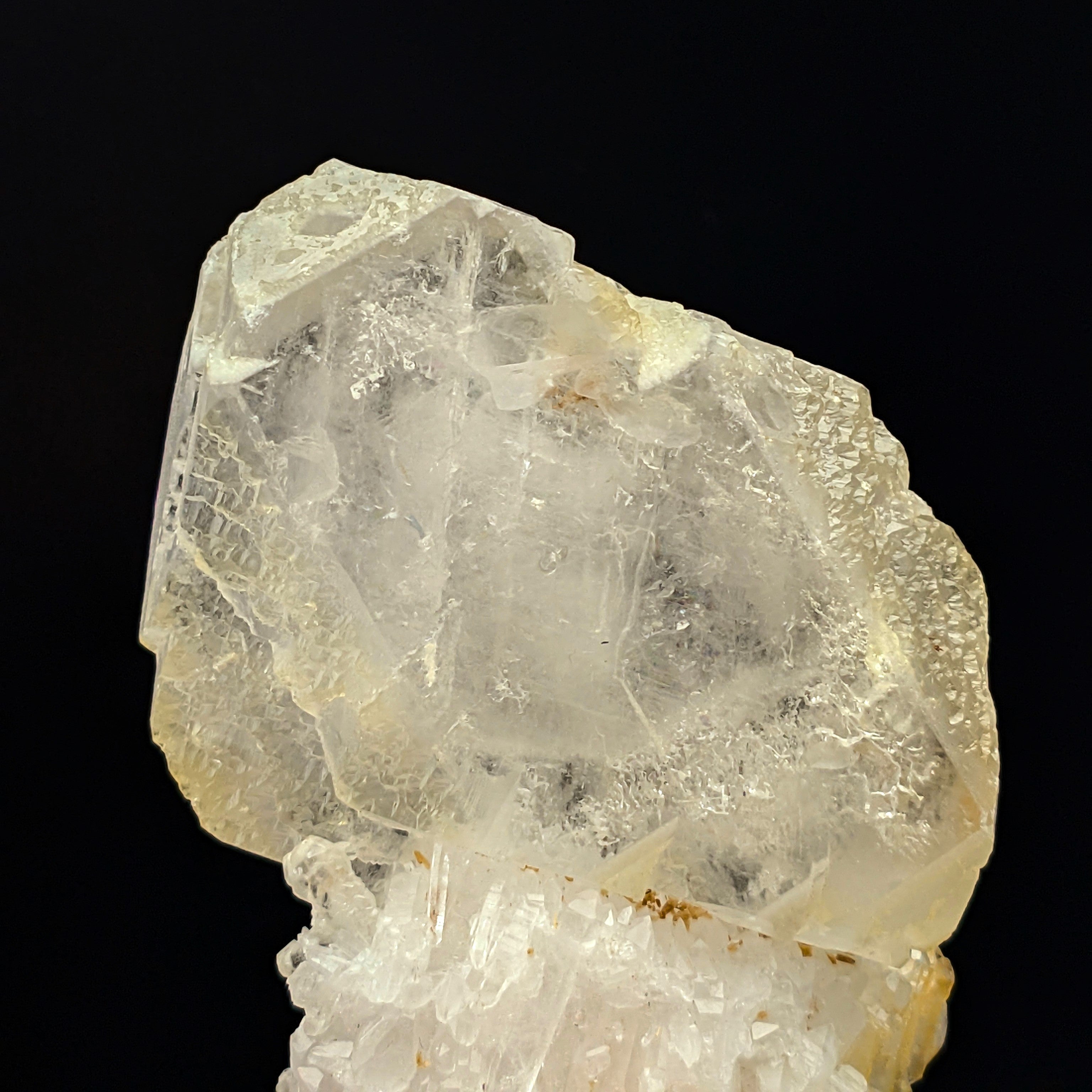 BARYTE – Huge White/Yellow Crystal Cluster, Chang Guang Chong, China