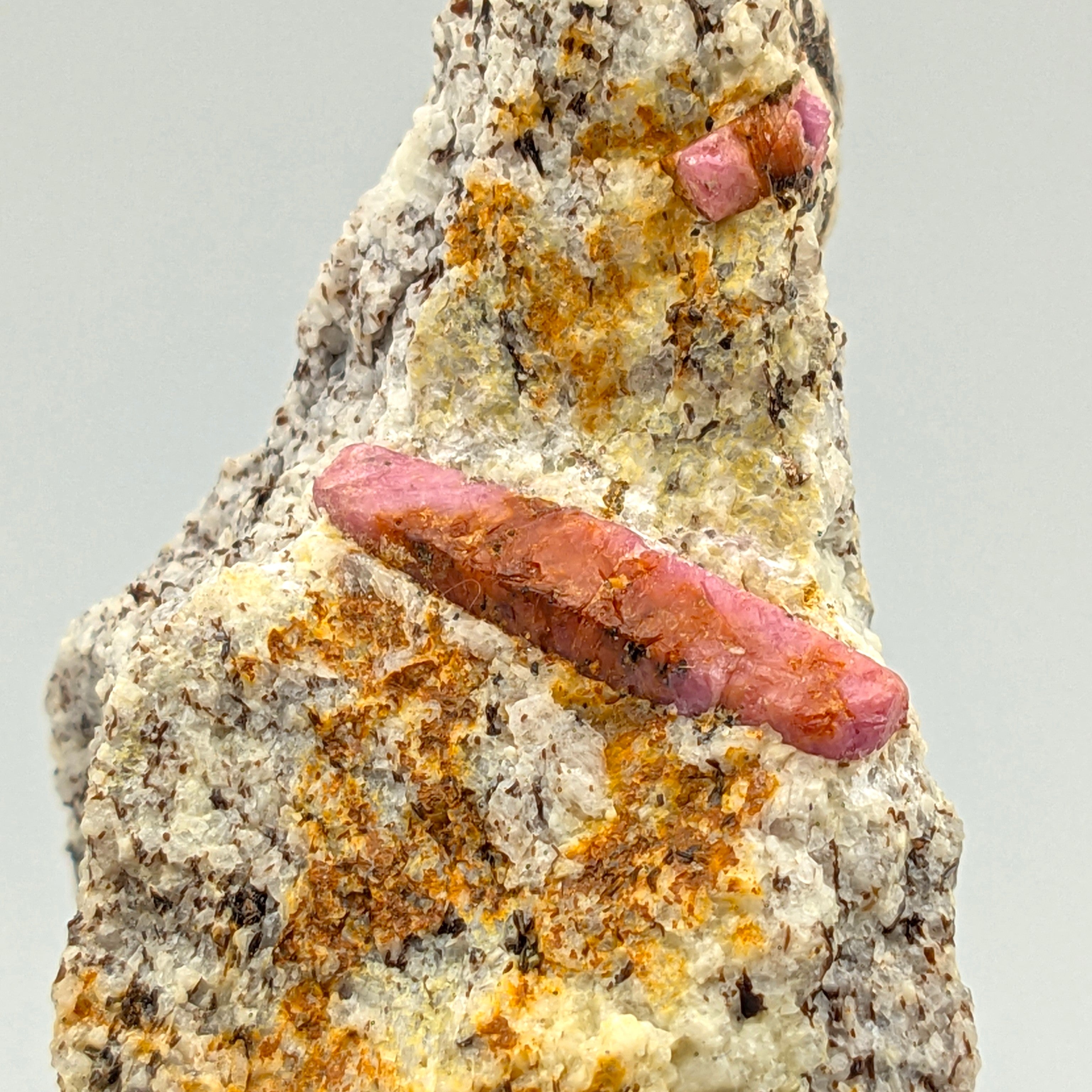 RUBY – Doubly Terminated Pink Corundum Crystal, Morogoro, Tanzania