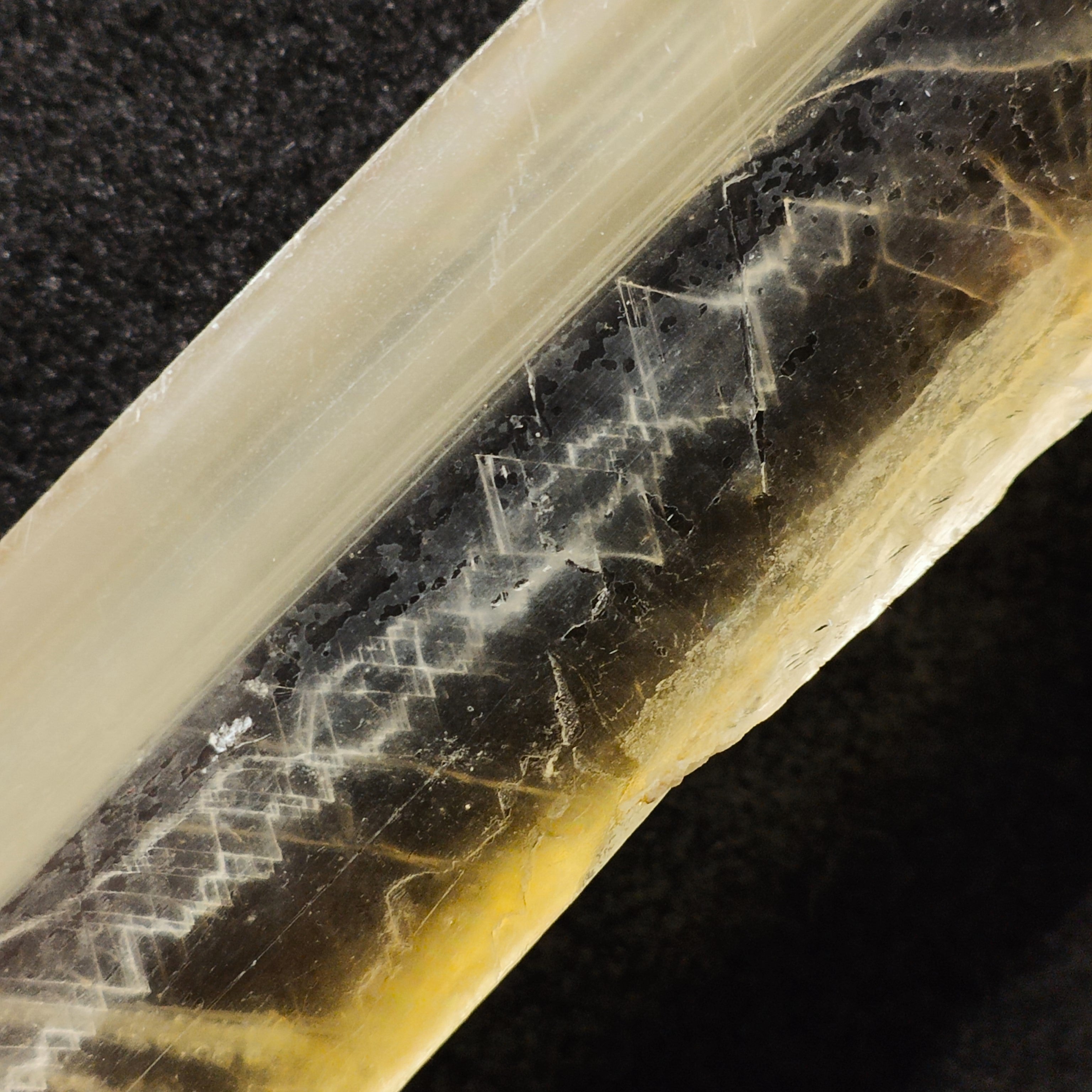 GYPSUM "SWORD" – Giant Natural Swallow-Tail Crystal (54.5 cm), Italy