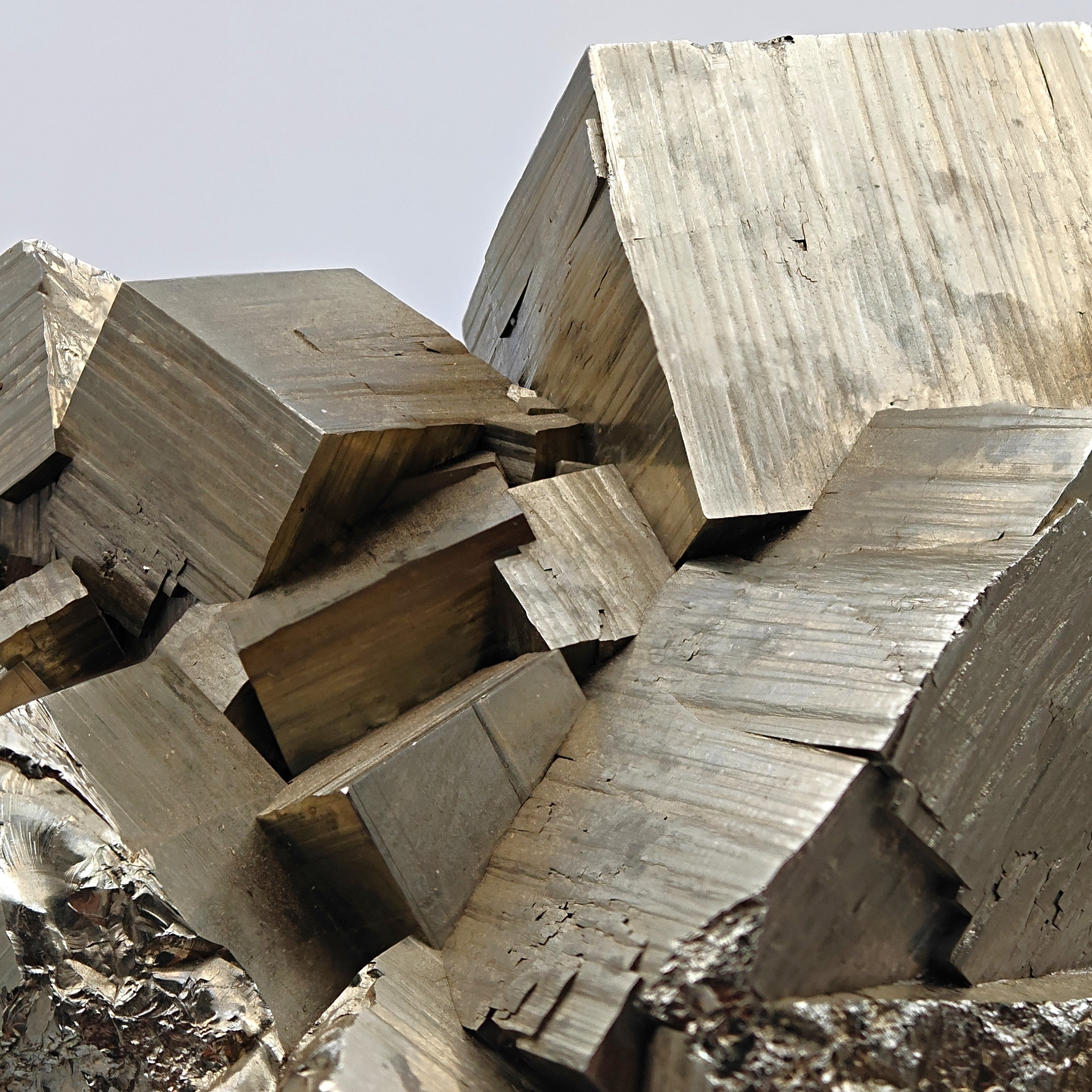 PYRITE – Lustrous Golden Cubic Crystals from Niccioleta Mine, Tuscany, Italy