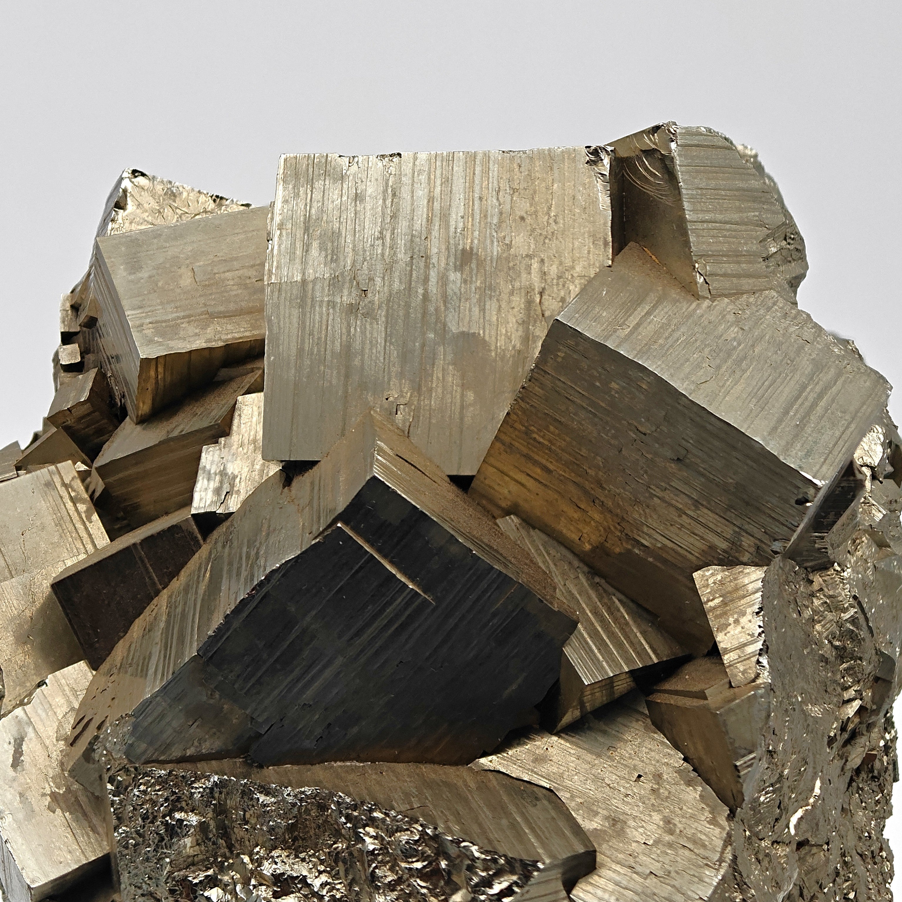 PYRITE – Lustrous Golden Cubic Crystals from Niccioleta Mine, Tuscany, Italy