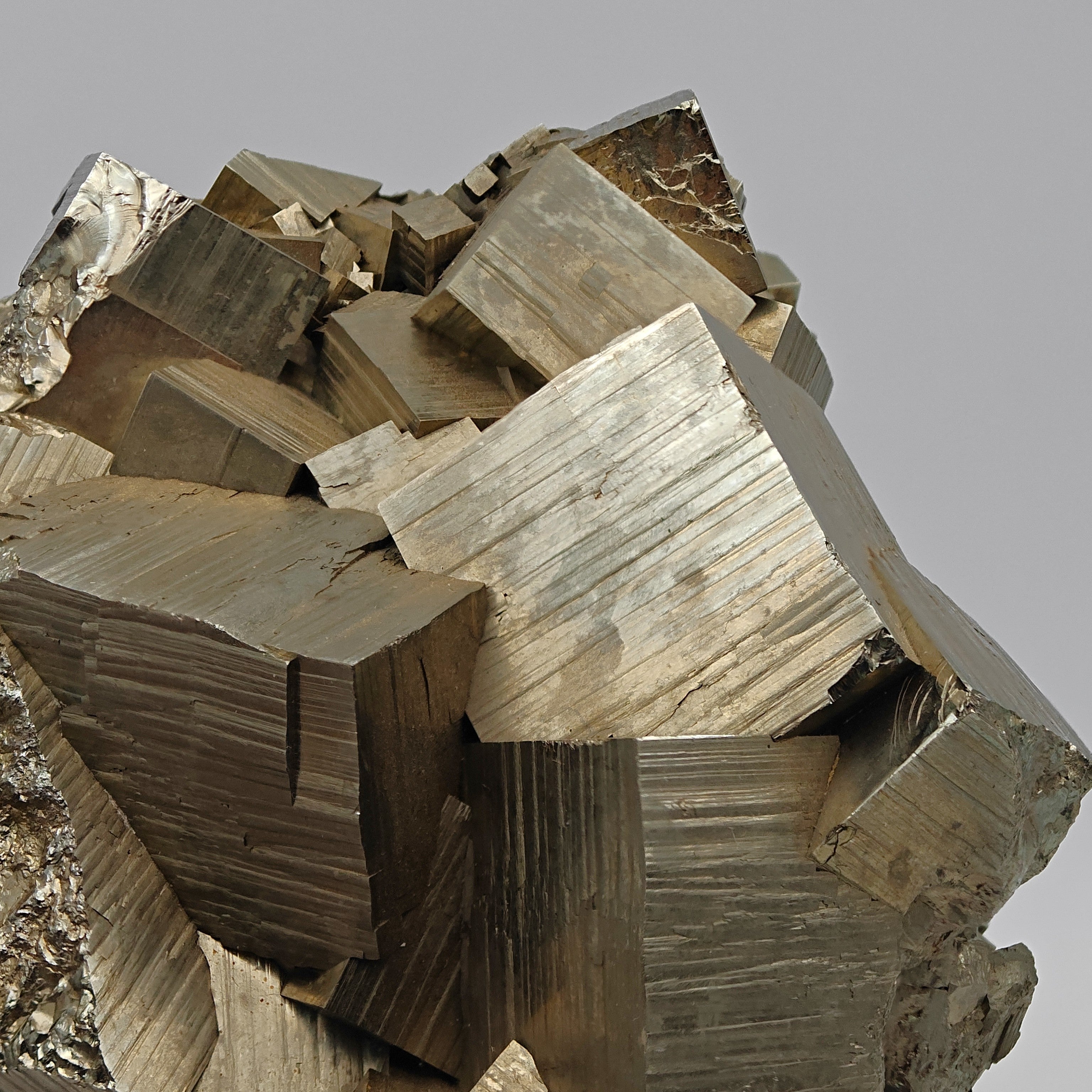 PYRITE – Lustrous Golden Cubic Crystals from Niccioleta Mine, Tuscany, Italy