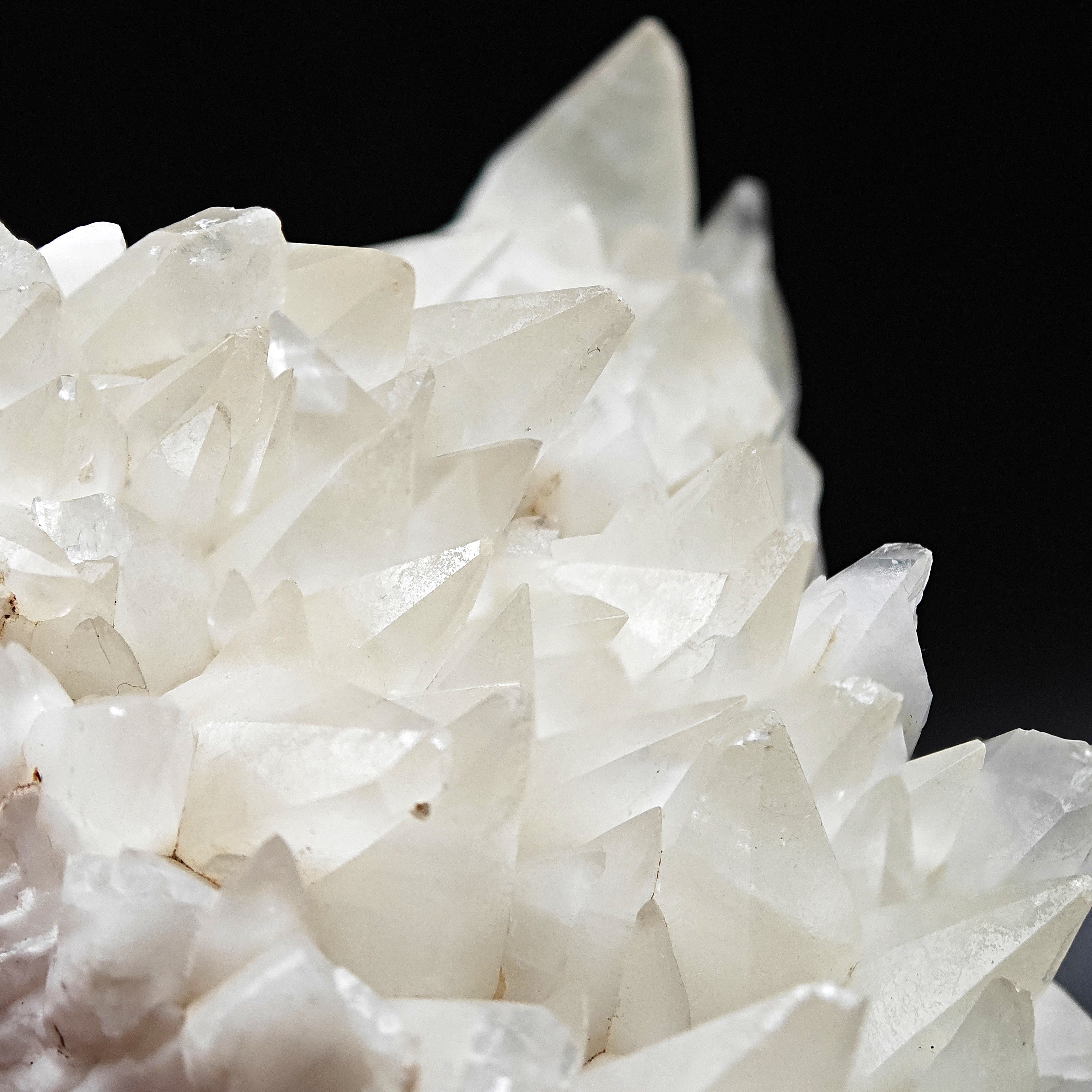 CALCITE – Dogtooth Scalenohedron, Milky White, Furlo Gorge, Marche, Italy