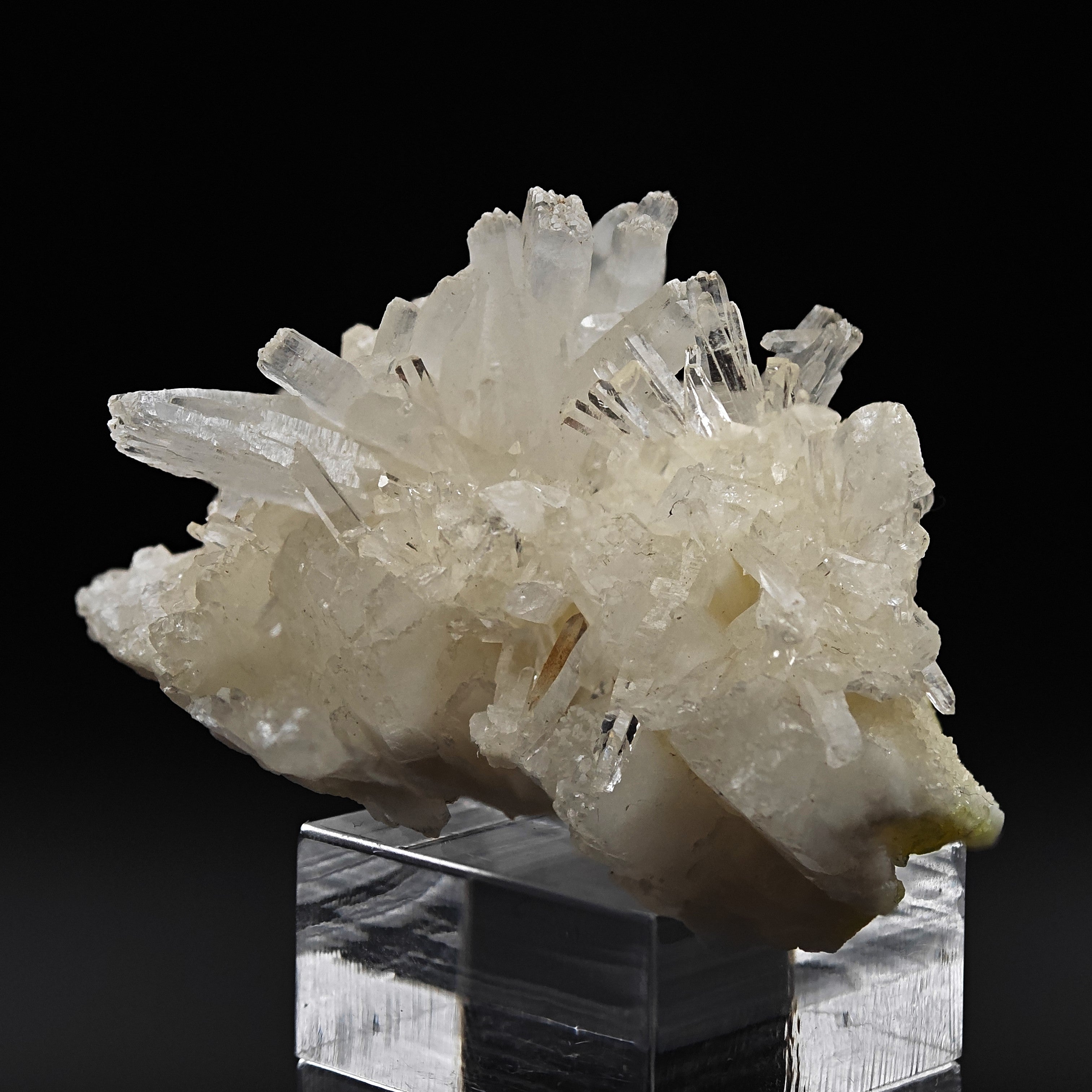 CELESTINE & SULFUR – Double Crystallization, La Grasta Mine, Sicily, Italy