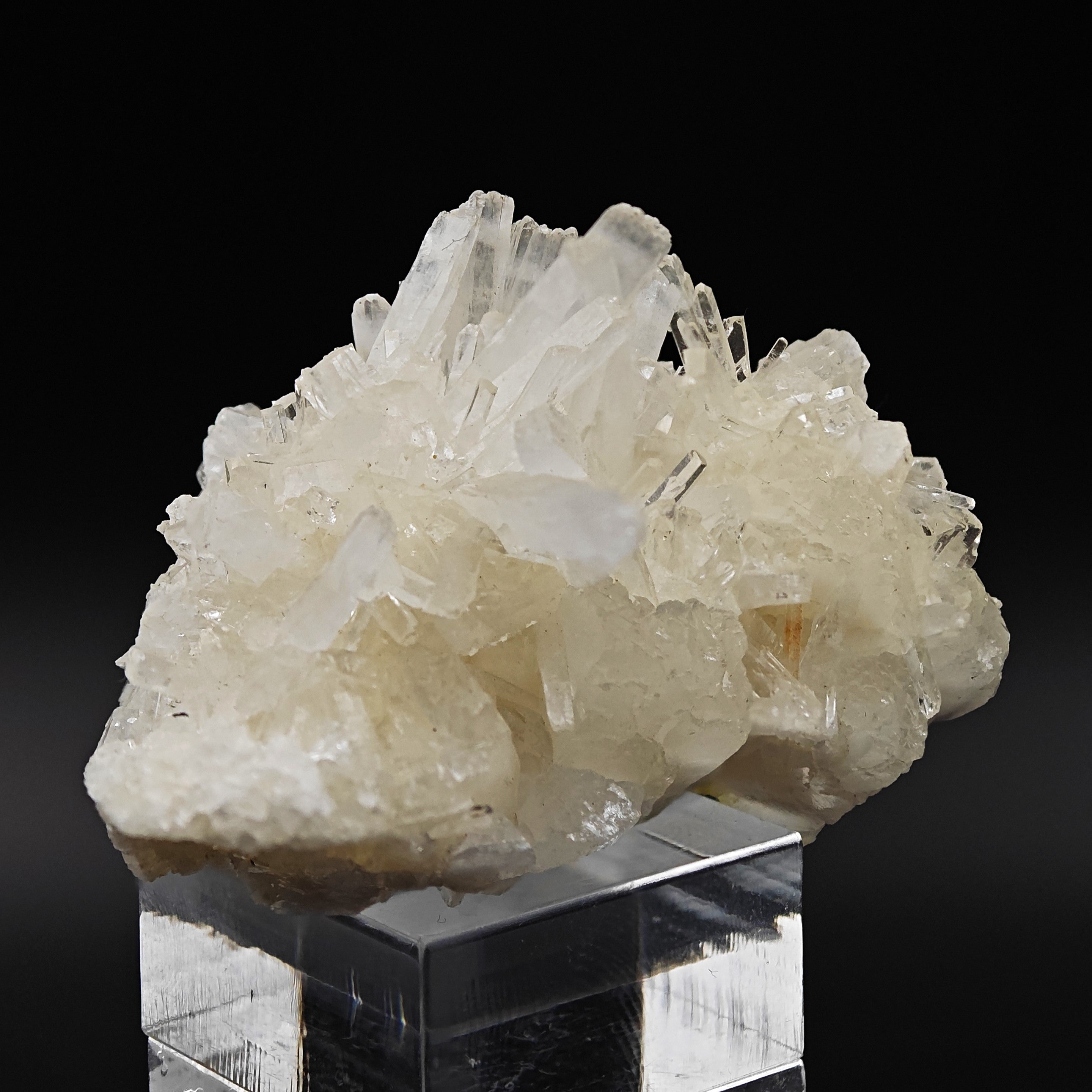 CELESTINE & SULFUR – Double Crystallization, La Grasta Mine, Sicily, Italy