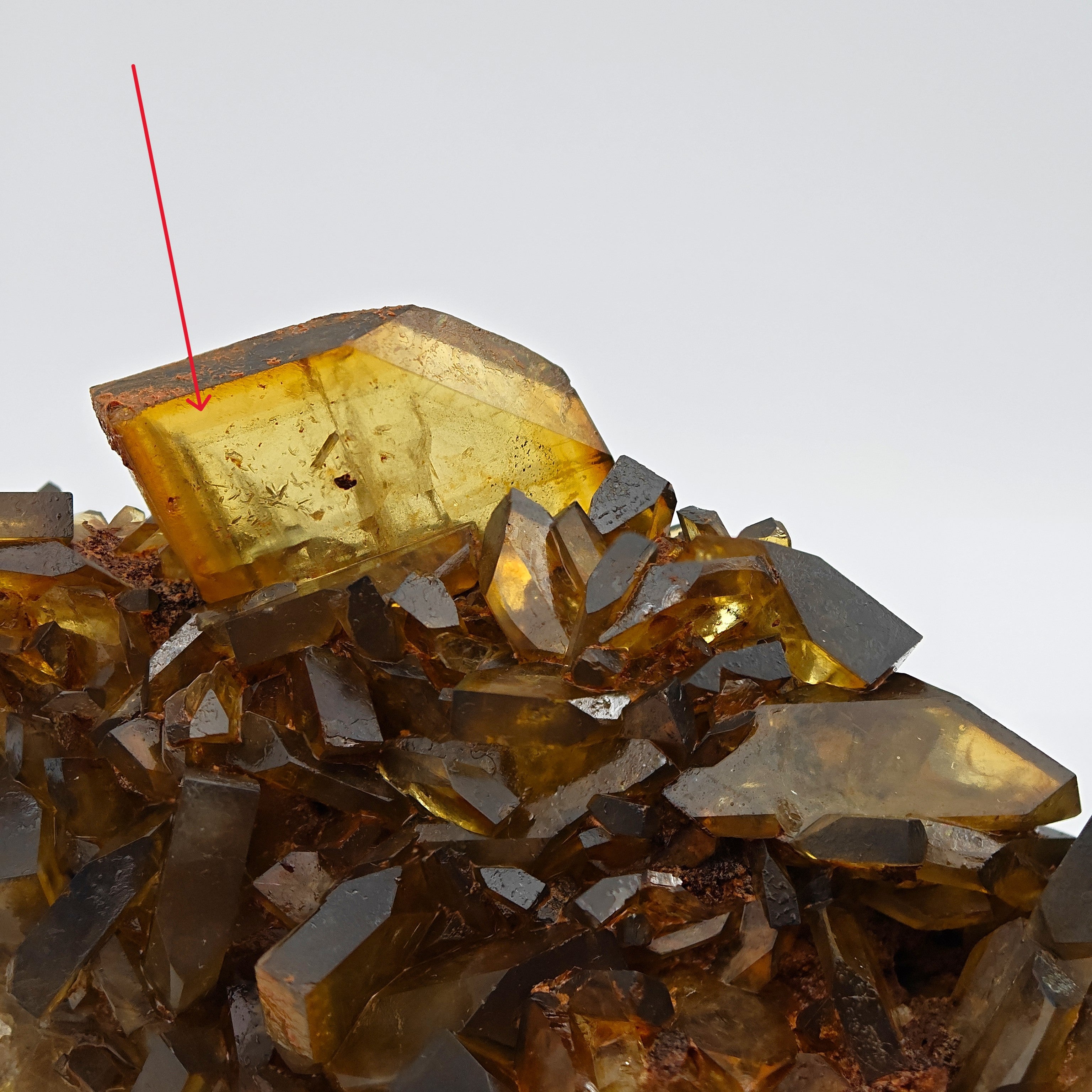 BARYTE – Phantom Crystal Cluster, Villamassargia, Sardinia, Italy