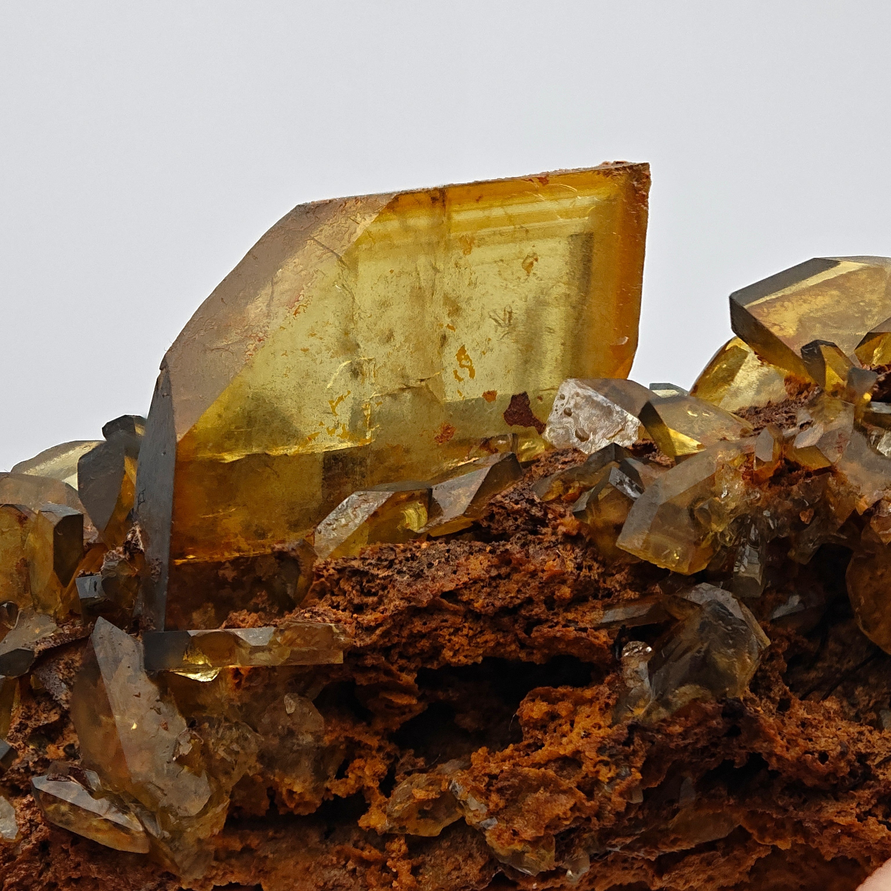 BARYTE – Phantom Crystal Cluster, Villamassargia, Sardinia, Italy