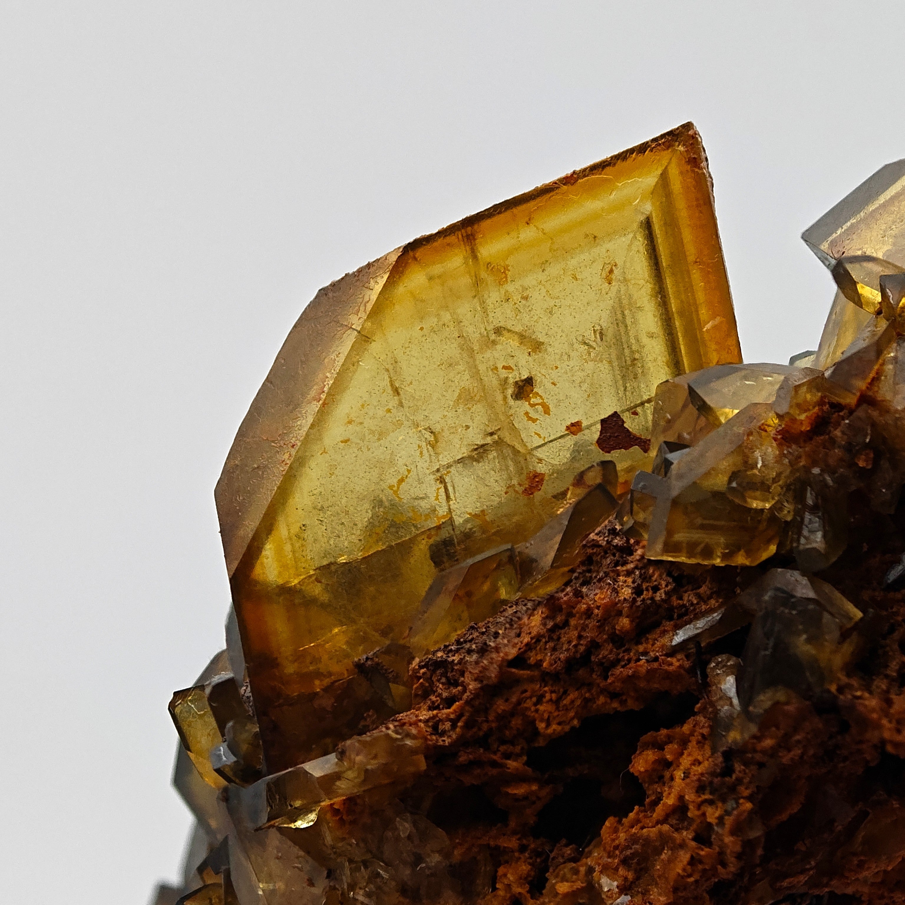 BARYTE – Phantom Crystal Cluster, Villamassargia, Sardinia, Italy