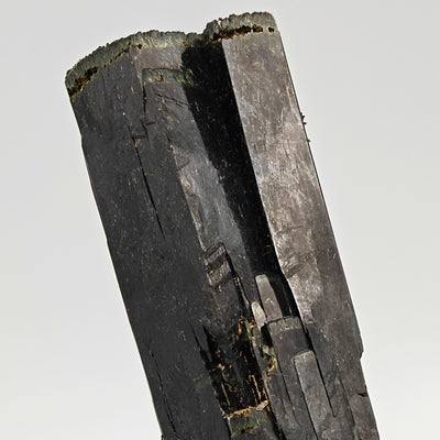 Detail of aegirine crystal termination showing stepped growth faces, Mount Malosa, Malawi
