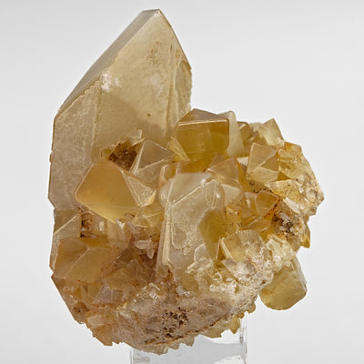 Baryte crystal cluster viewed from another angle, Rio Bacchera Quarry, Sardinia