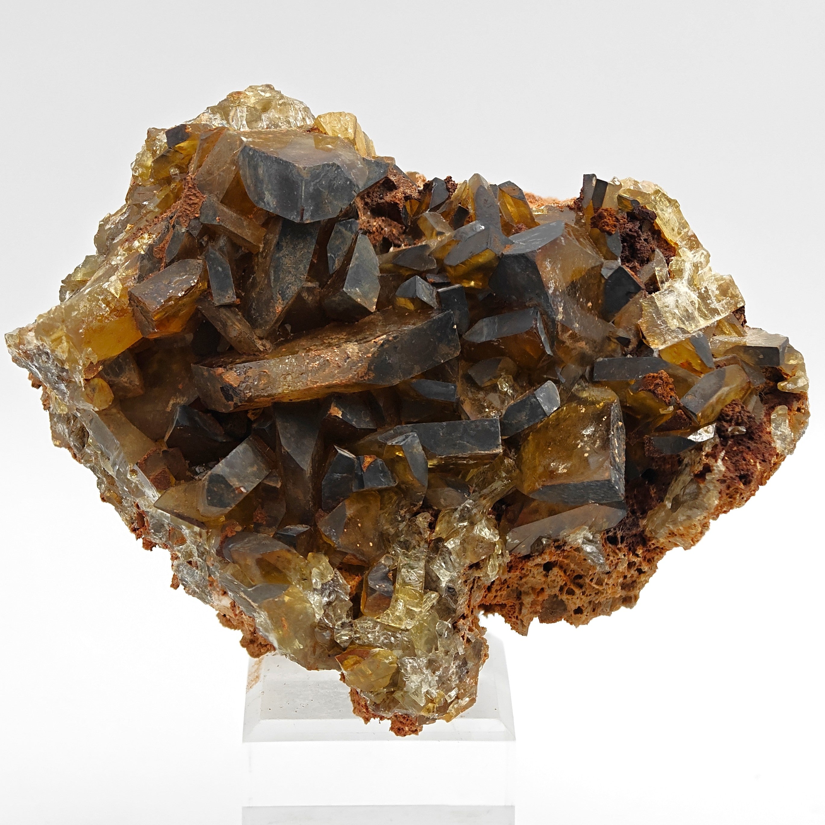 BARYTE – Phantom and Double-Terminated Crystal from Villamassargia, Sardinia, Italy