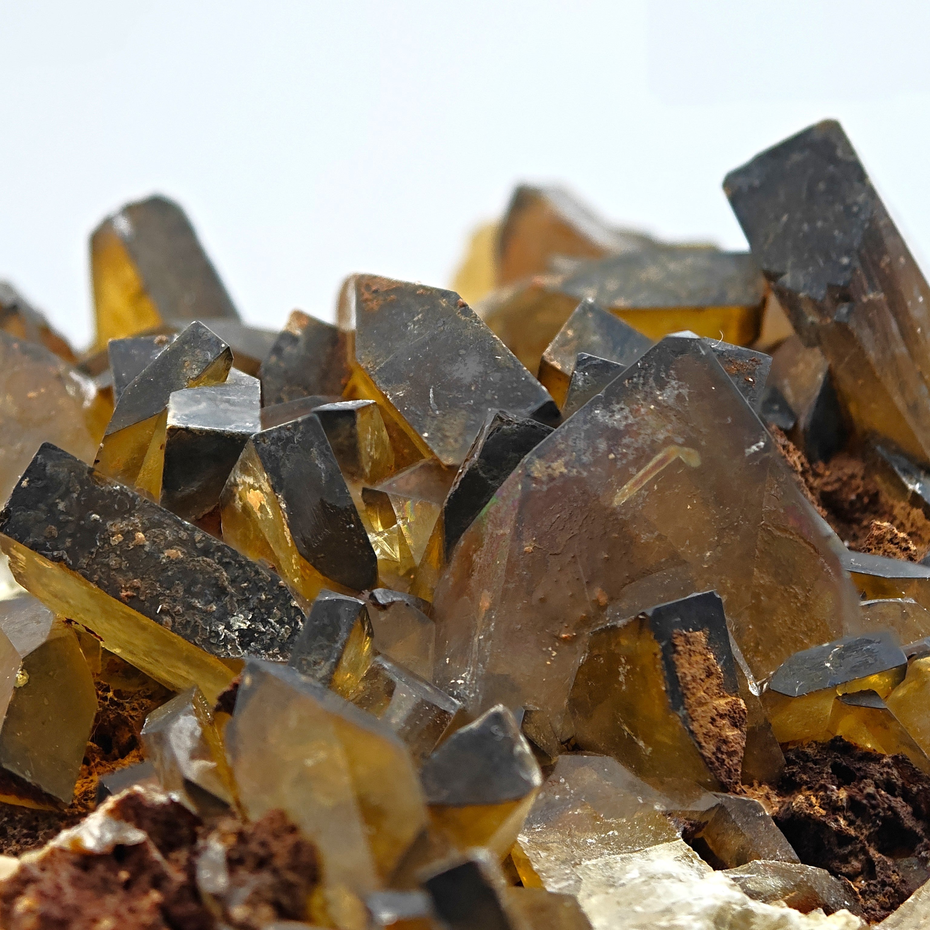BARYTE – Phantom and Double-Terminated Crystal from Villamassargia, Sardinia, Italy