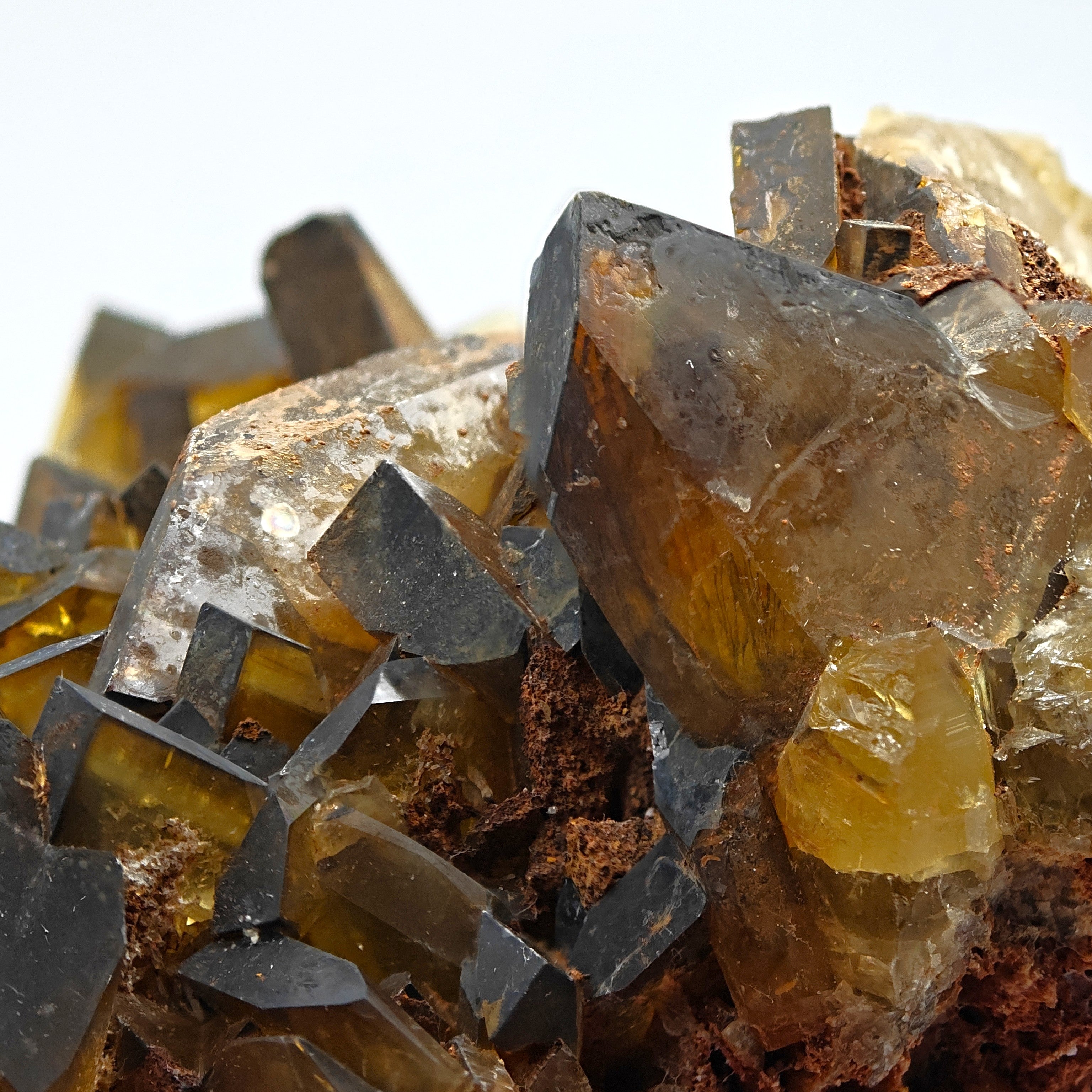 BARYTE – Phantom and Double-Terminated Crystal from Villamassargia, Sardinia, Italy