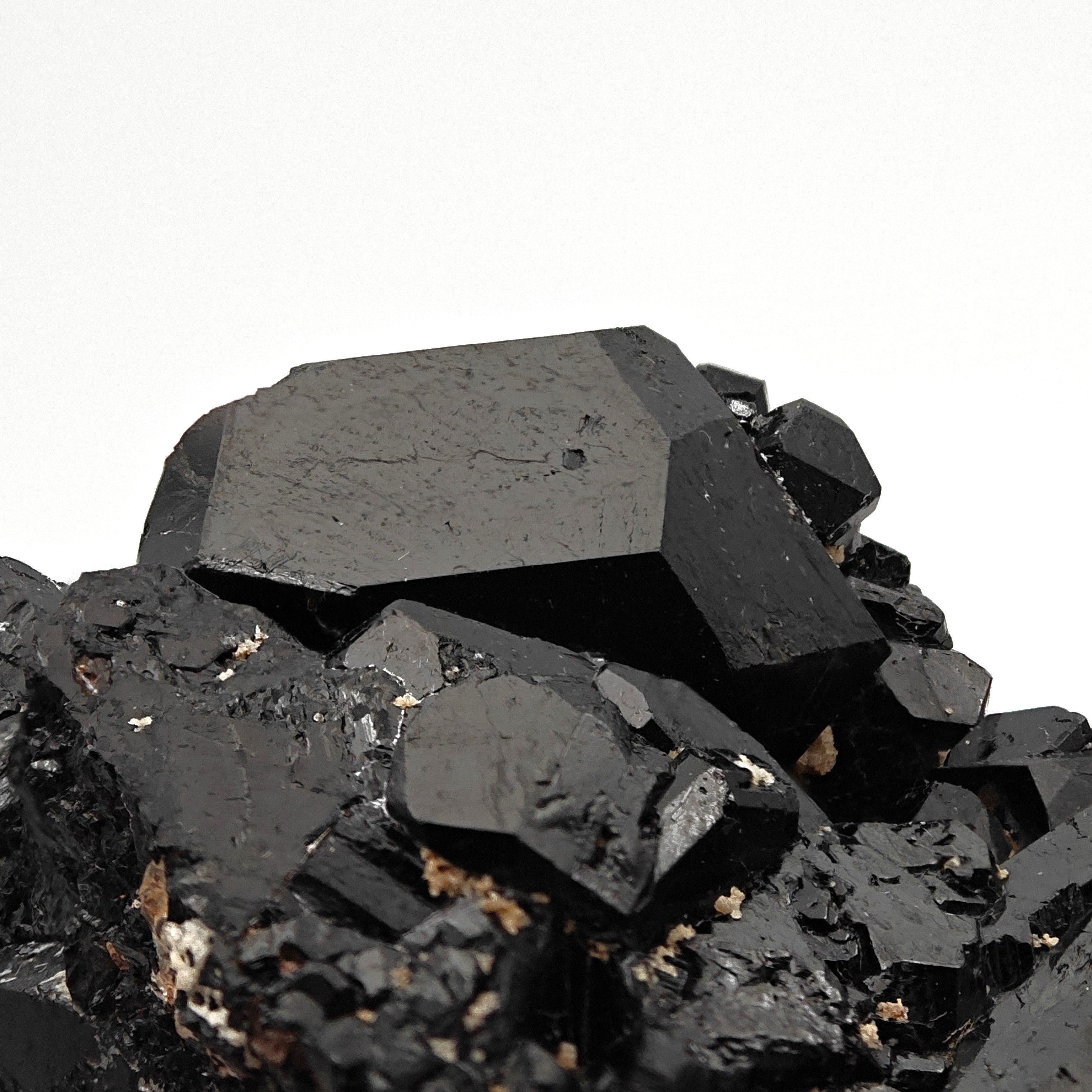 UVITE – Lustrous Black Crystals on Matrix, Pierrepont, New York, USA