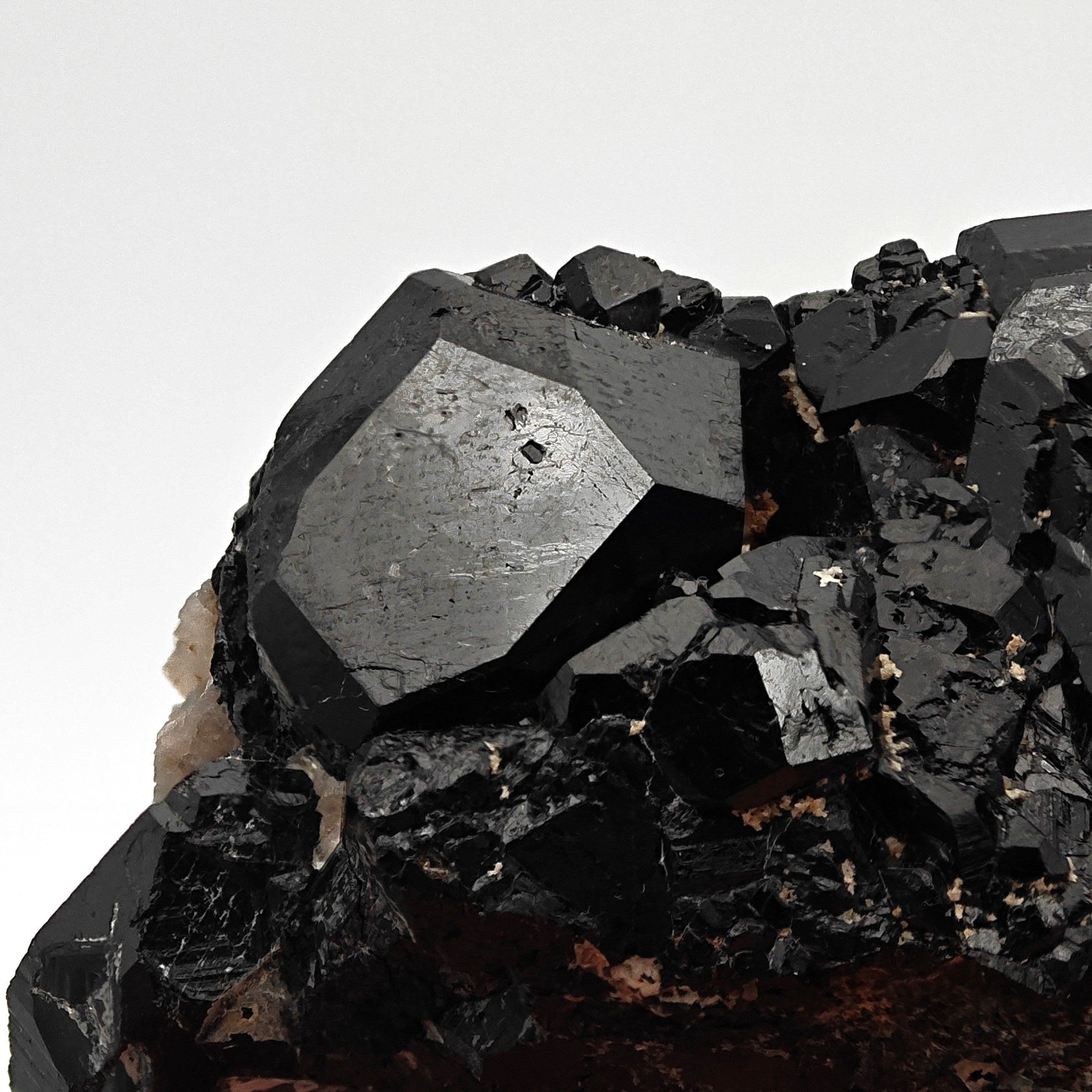 UVITE – Lustrous Black Crystals on Matrix, Pierrepont, New York, USA