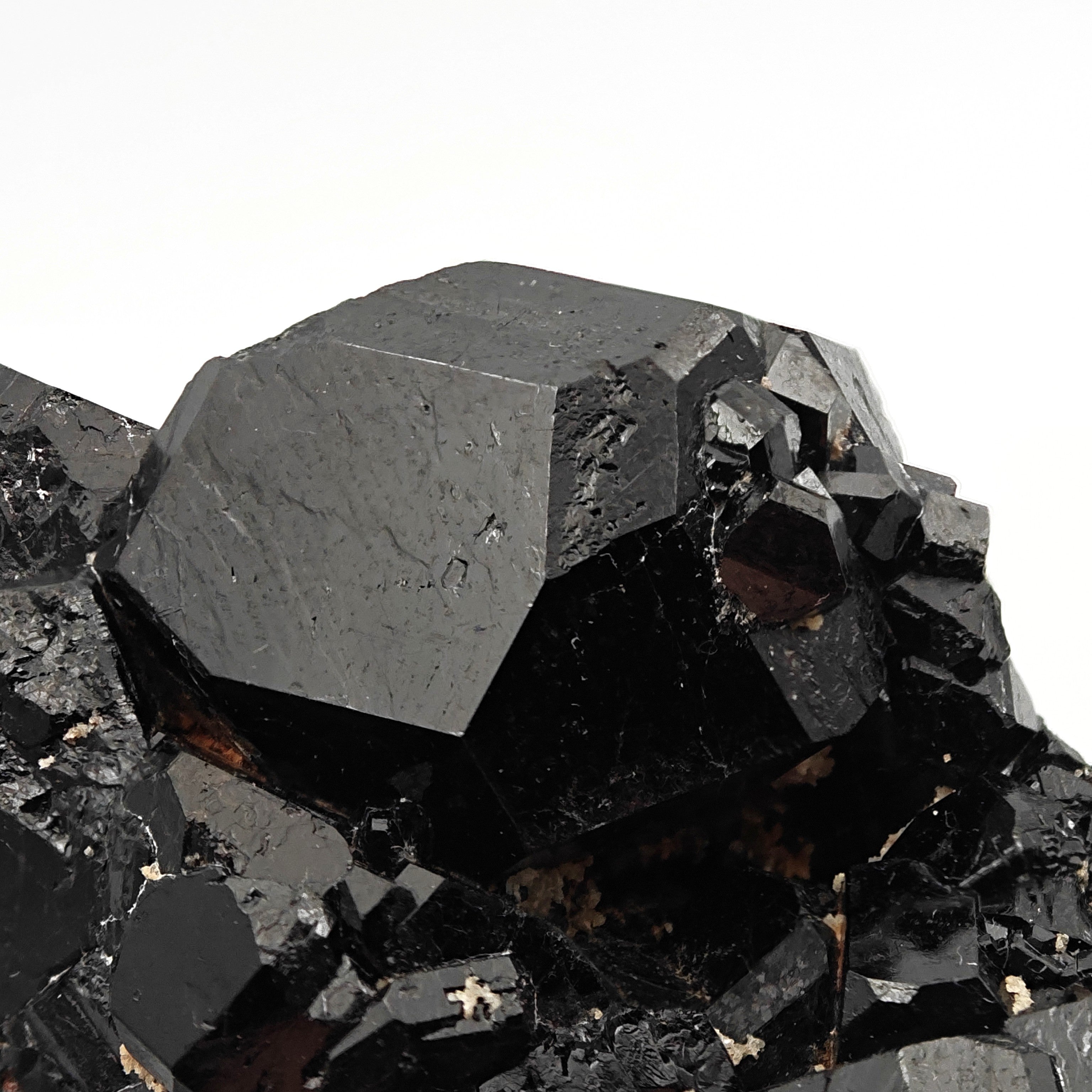 UVITE – Lustrous Black Crystals on Matrix, Pierrepont, New York, USA