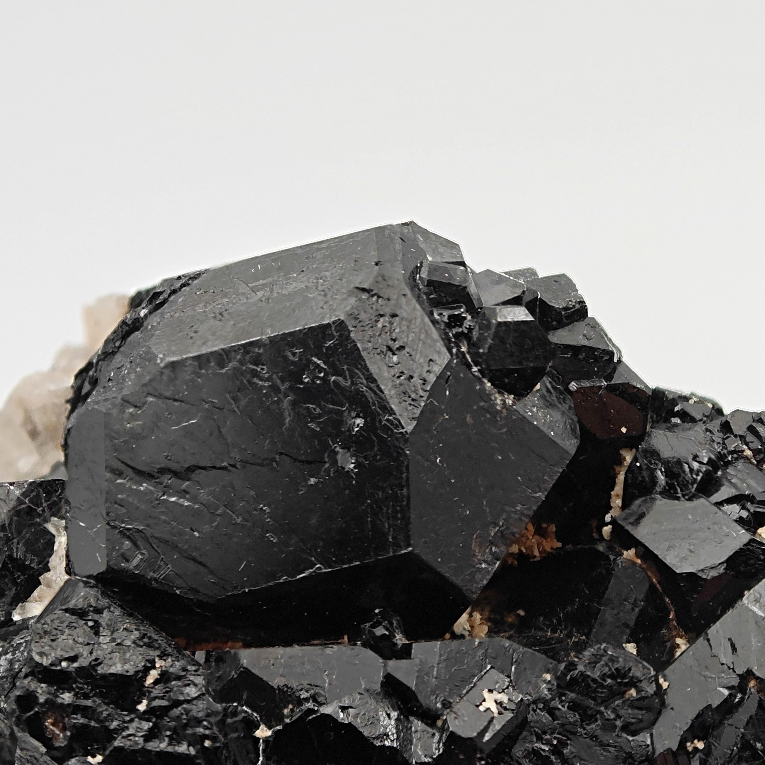 UVITE – Lustrous Black Crystals on Matrix, Pierrepont, New York, USA