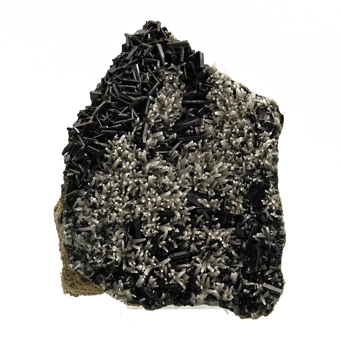 EPIDOTE & PRASE QUARTZ – Shiny Green Crystals from Khowrin Mountain, Iran