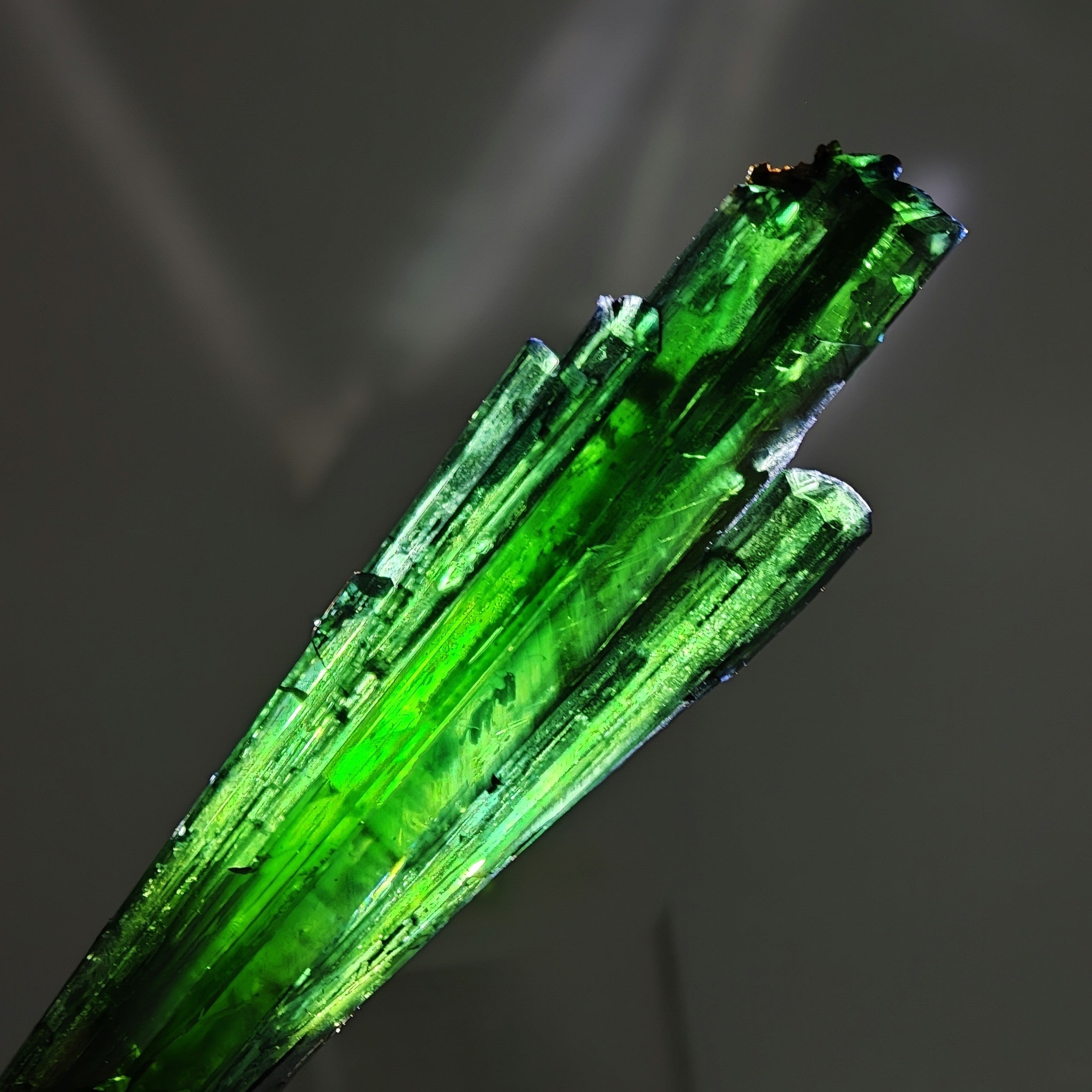 VIVIANITE – Deep Green 14cm Crystal, São Gabriel da Cachoeira, Brazil