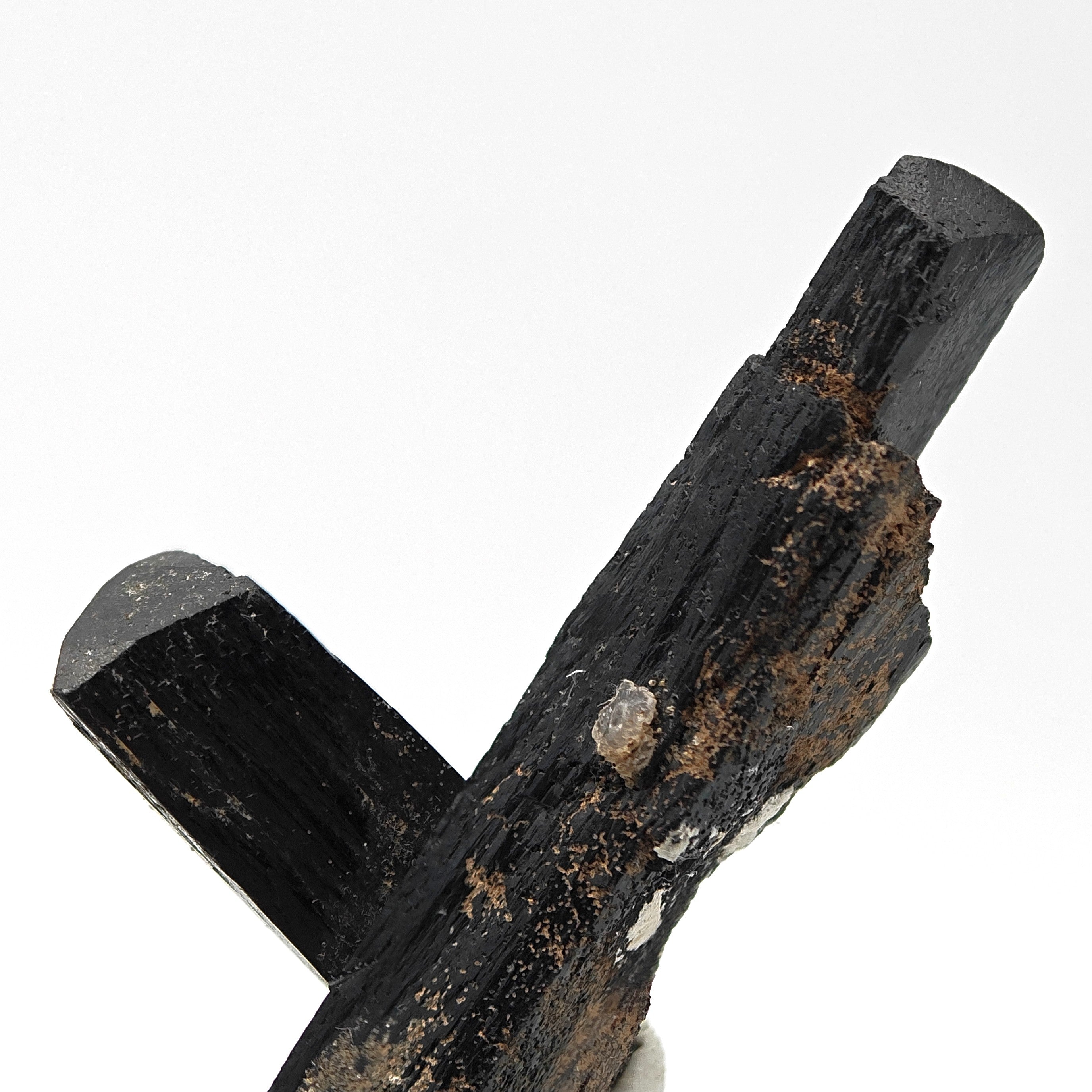 ILVAITE – Crossed & Terminated Jet-Black Crystals from Inner Mongolia, China