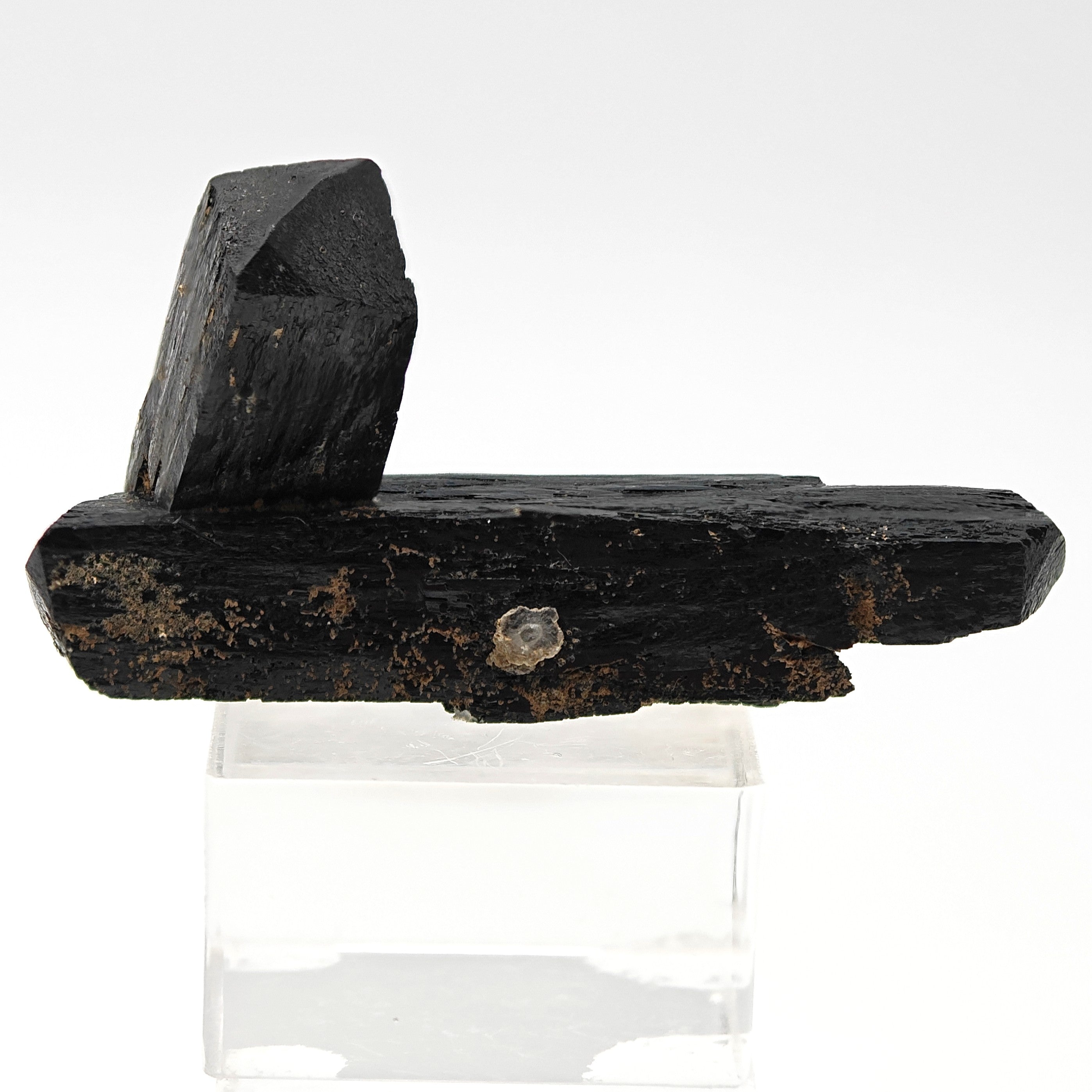 ILVAITE – Crossed & Terminated Jet-Black Crystals from Inner Mongolia, China