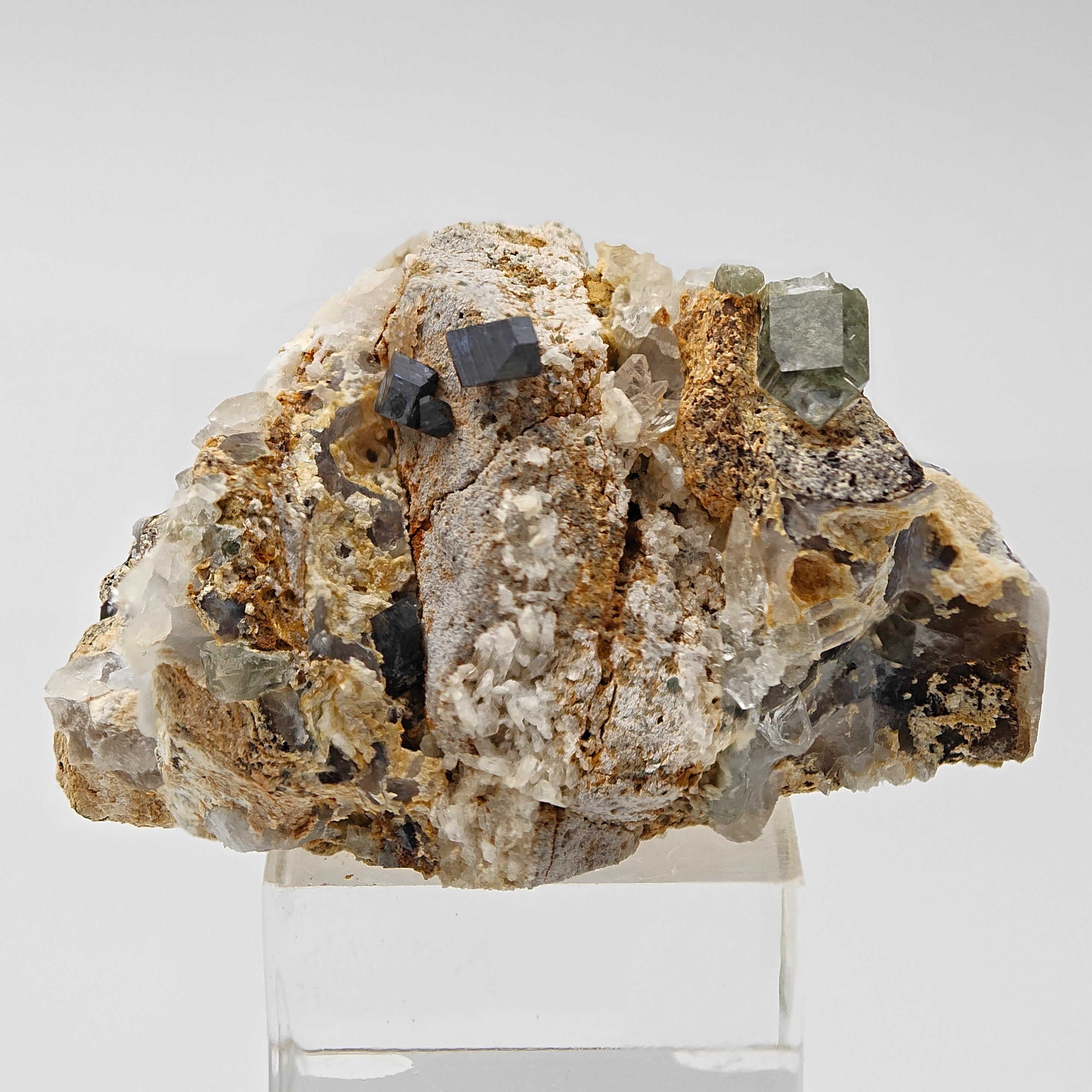 ANATASE – Truncated Bipyramidal Crystals with High Luster on Matrix, Pakistan