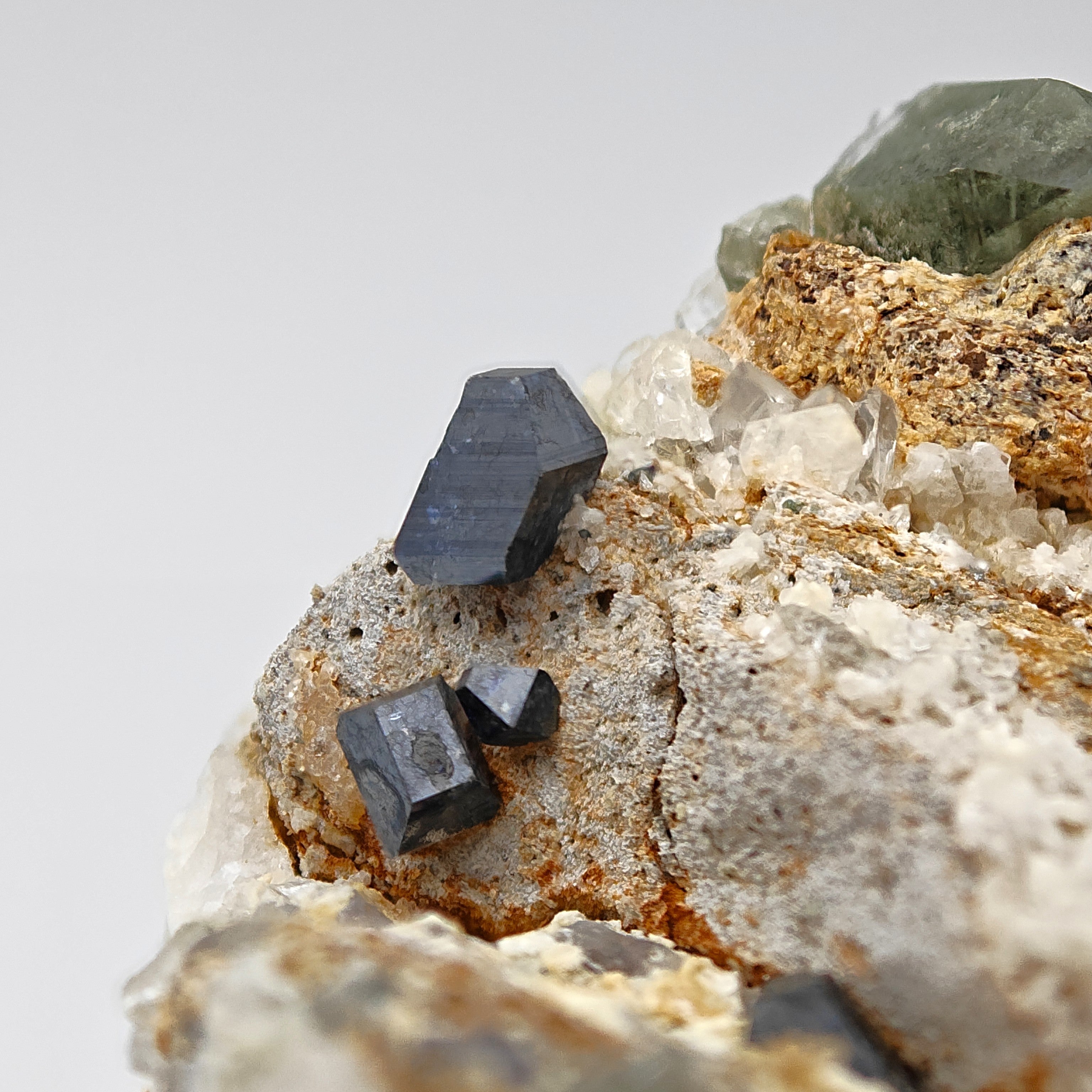 ANATASE – Truncated Bipyramidal Crystals with High Luster on Matrix, Pakistan