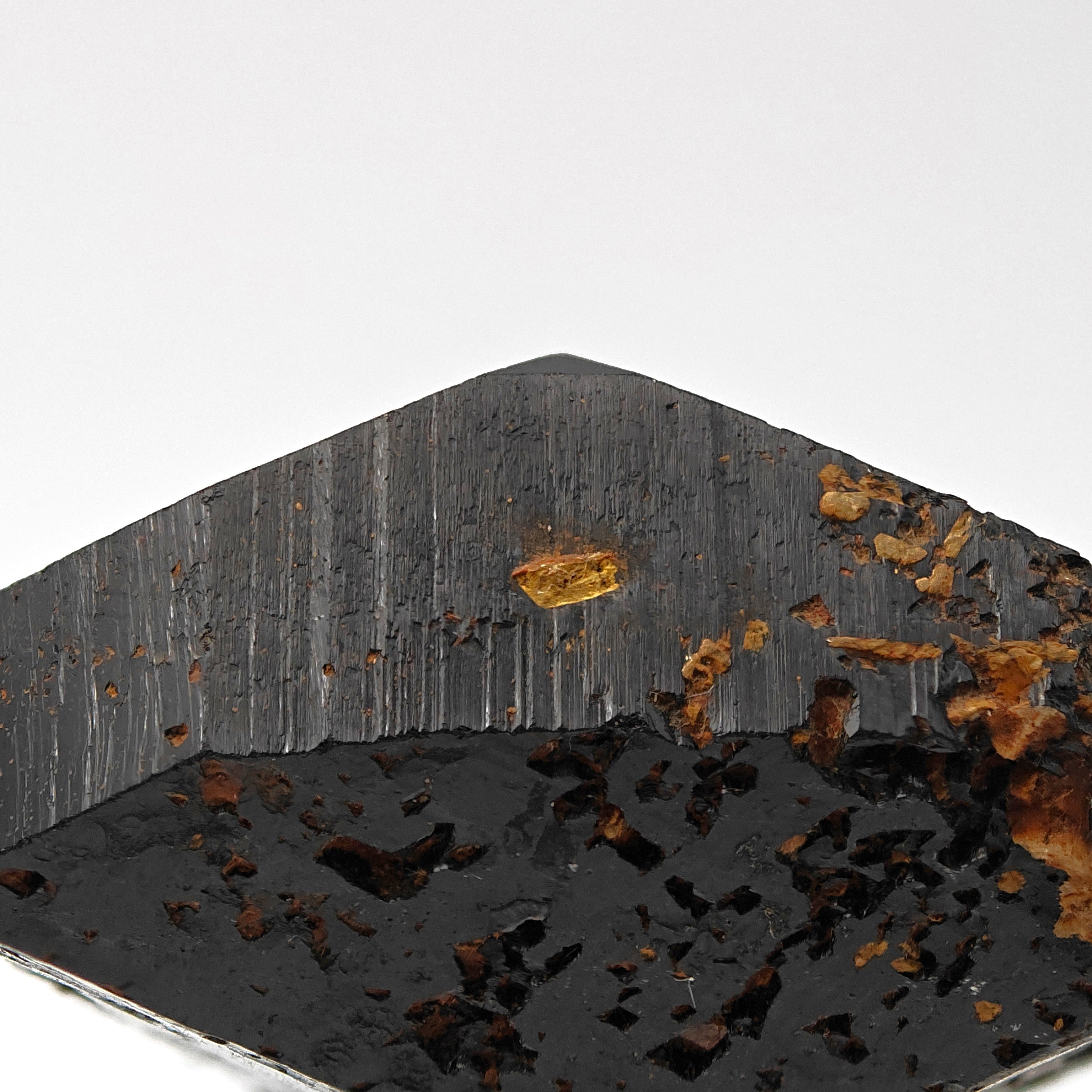 UVITE – Lustrous Black Tourmaline Floater Crystal from Brumado, Brazil
