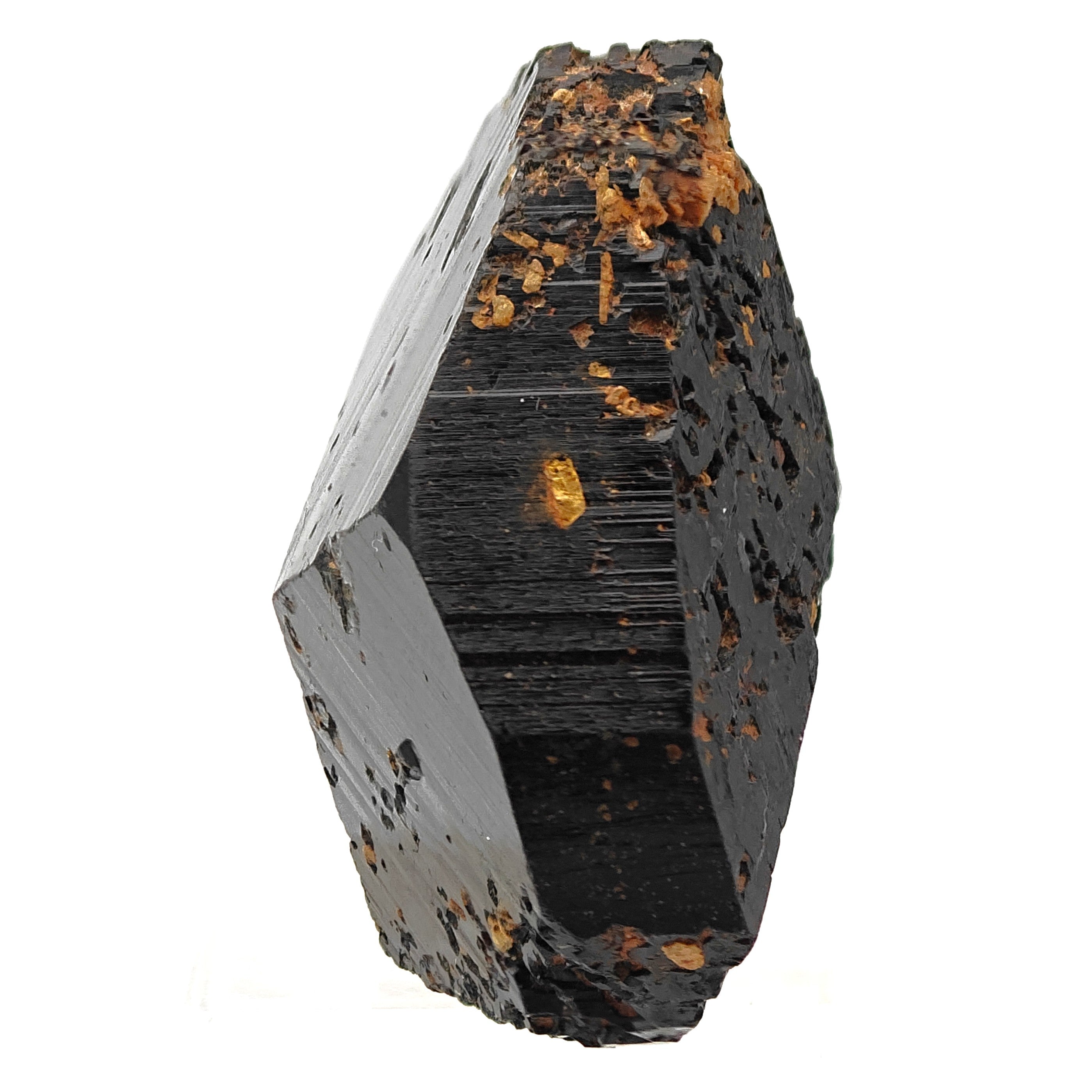 UVITE – Lustrous Black Tourmaline Floater Crystal from Brumado, Brazil