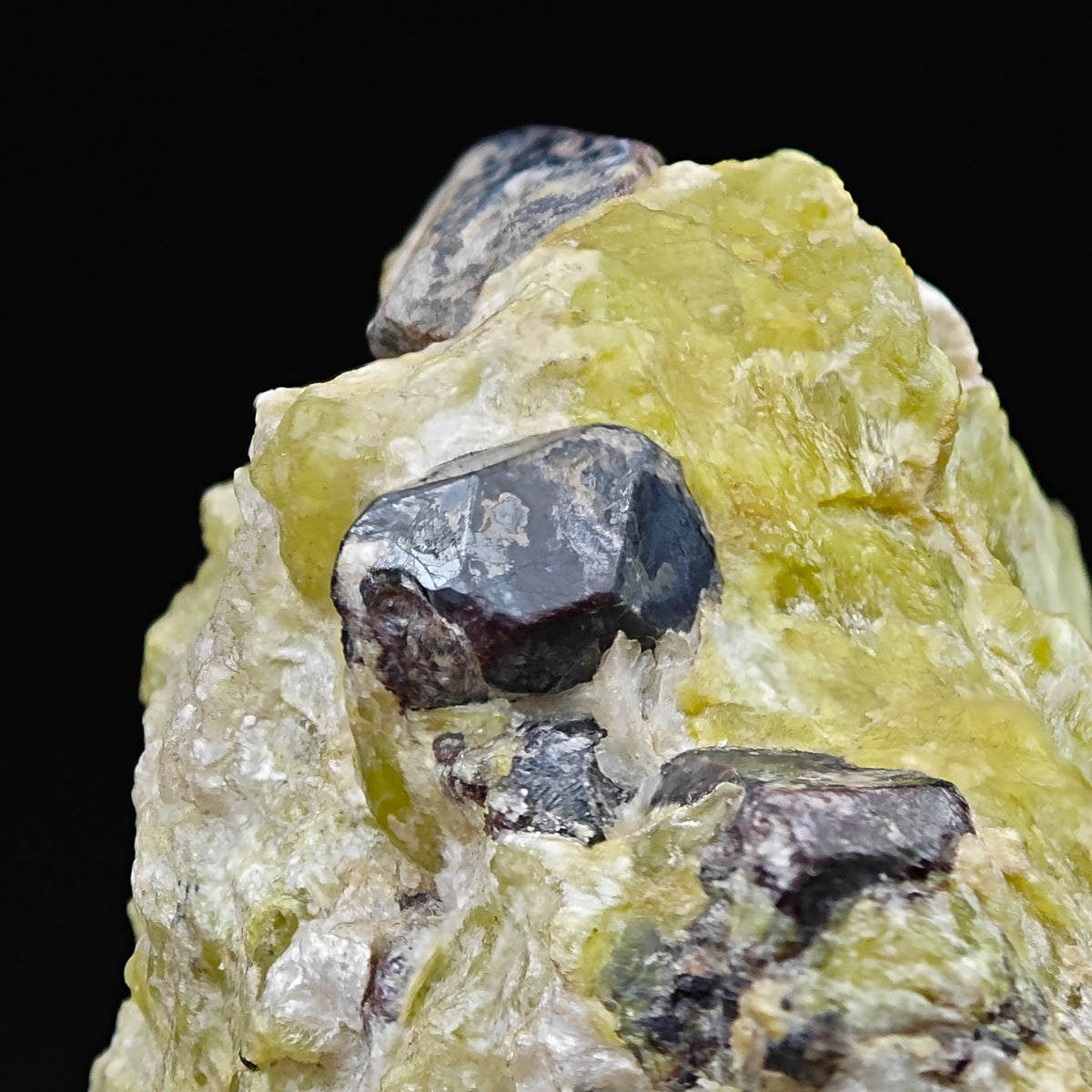 Group of Martite crystals on matrix showing crystal habit and matrix texture
