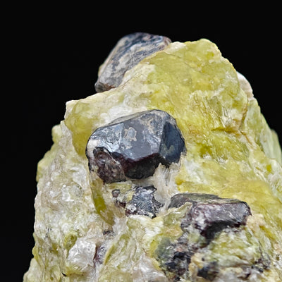 Group of Martite crystals on matrix showing crystal habit and matrix texture