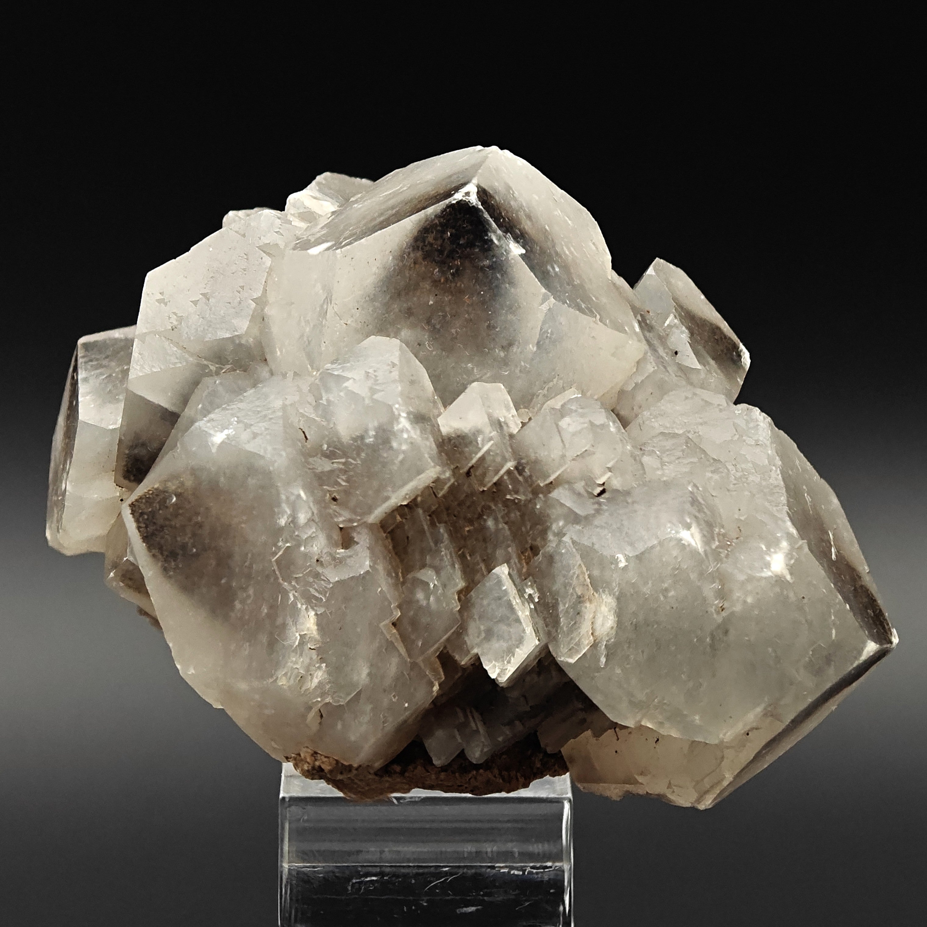 Double CALCITE – Phantoms Crystal Formation, San Giovanni Mine, Sardinia, Italy