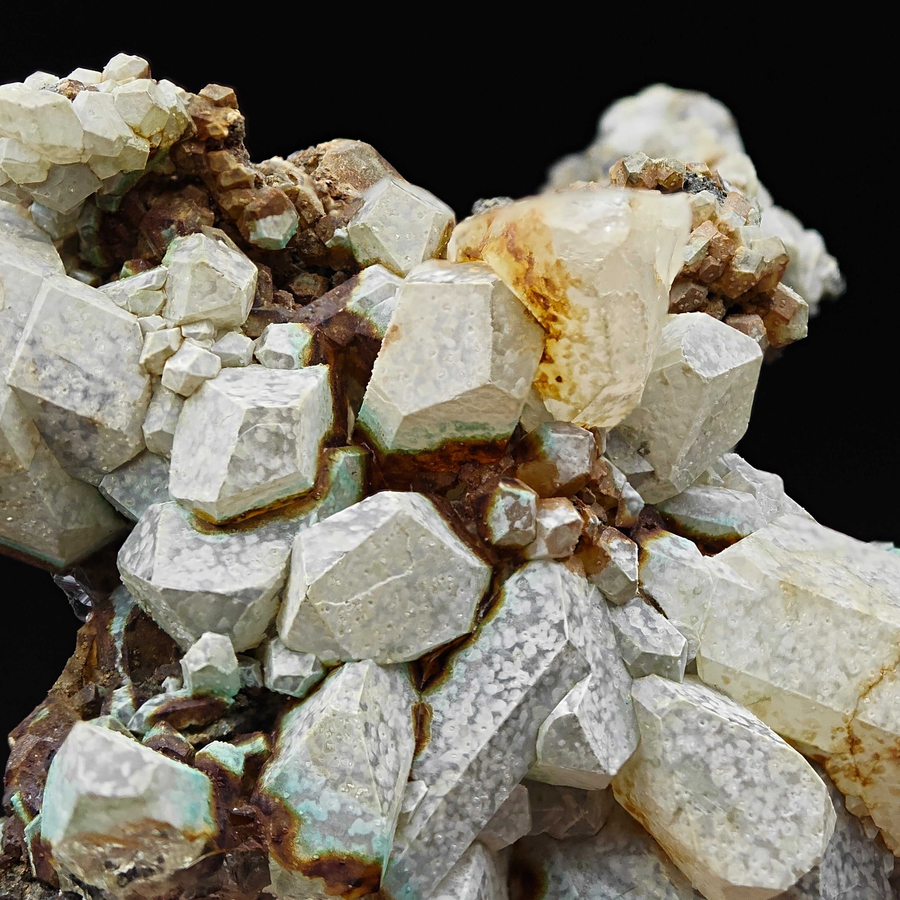 ANGLESITE – Large Lustrous Crystals, Broken Hill Mine, NSW, Australia