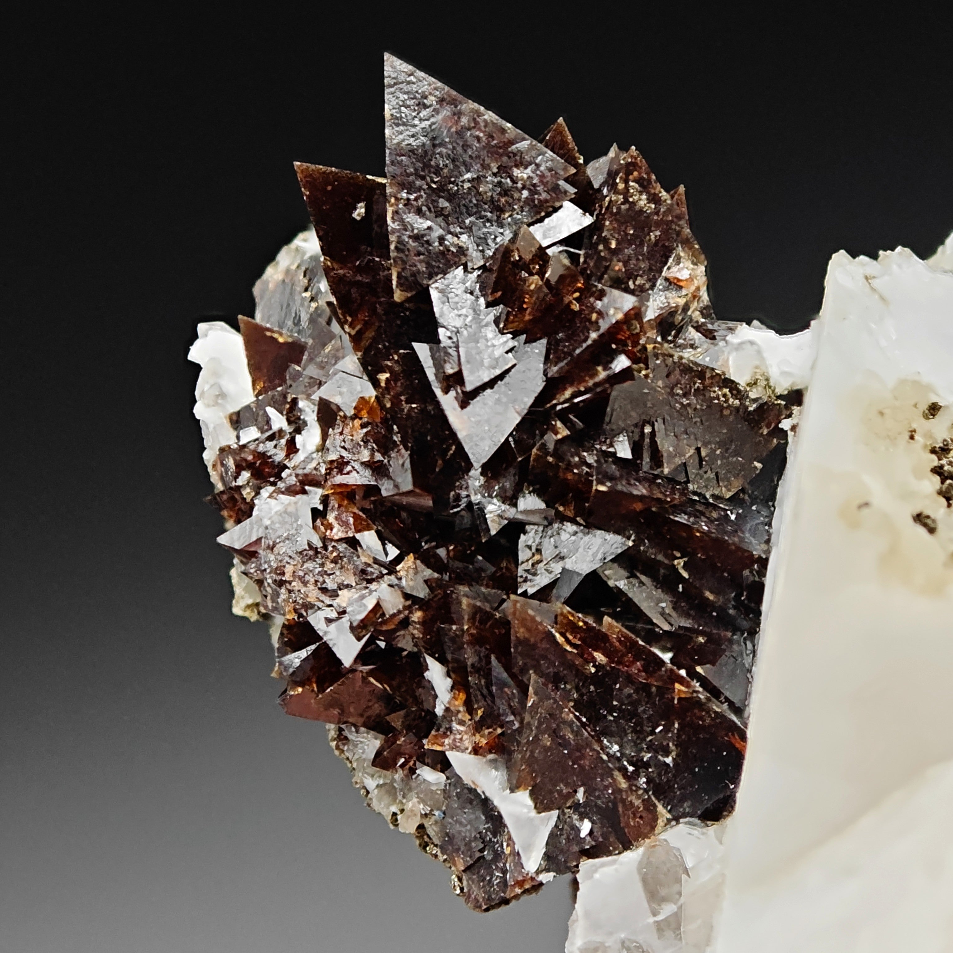 HELVINE – Large Yellow-Brown Crystals, Huanggang Deposit, Inner Mongolia, China