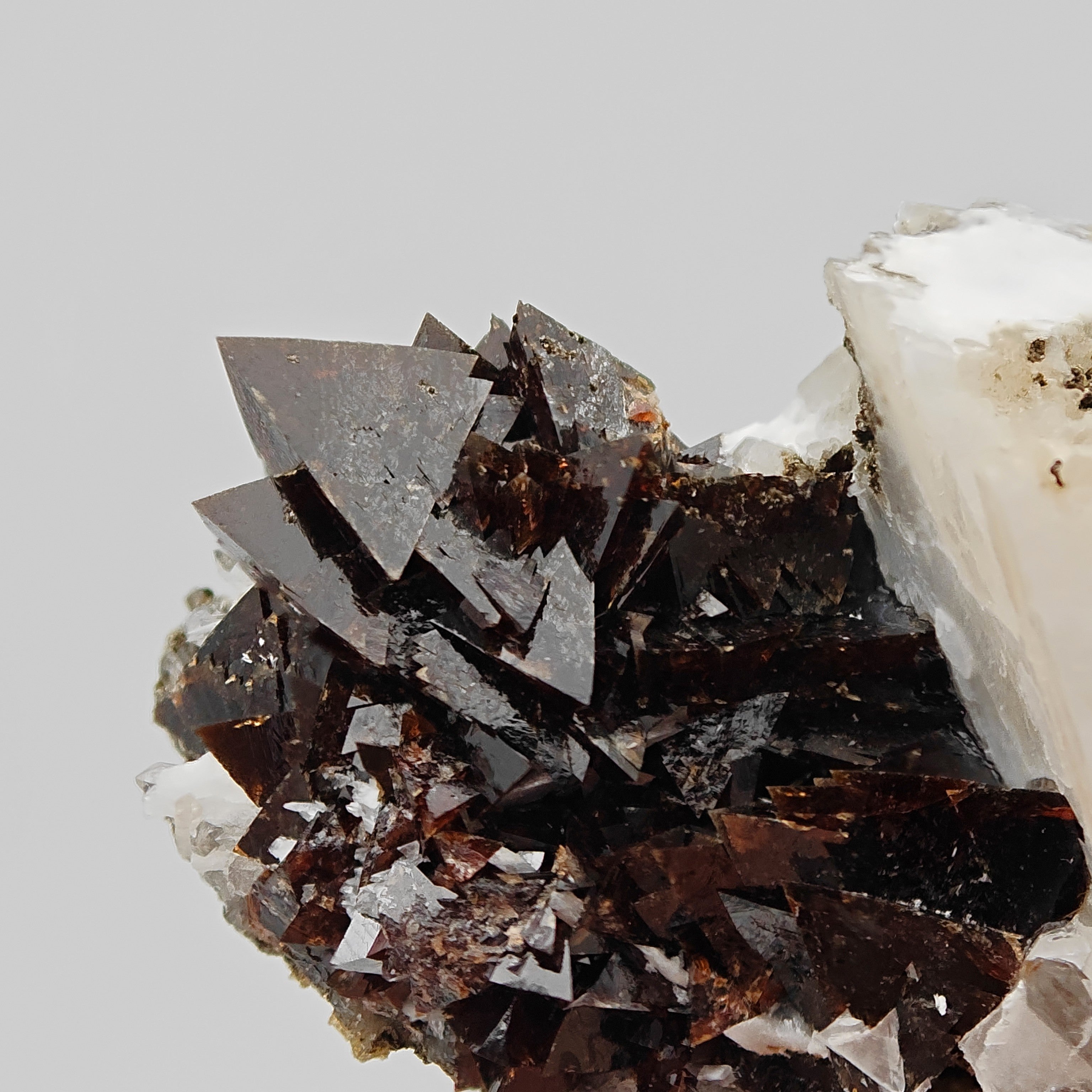 HELVINE – Large Yellow-Brown Crystals, Huanggang Deposit, Inner Mongolia, China