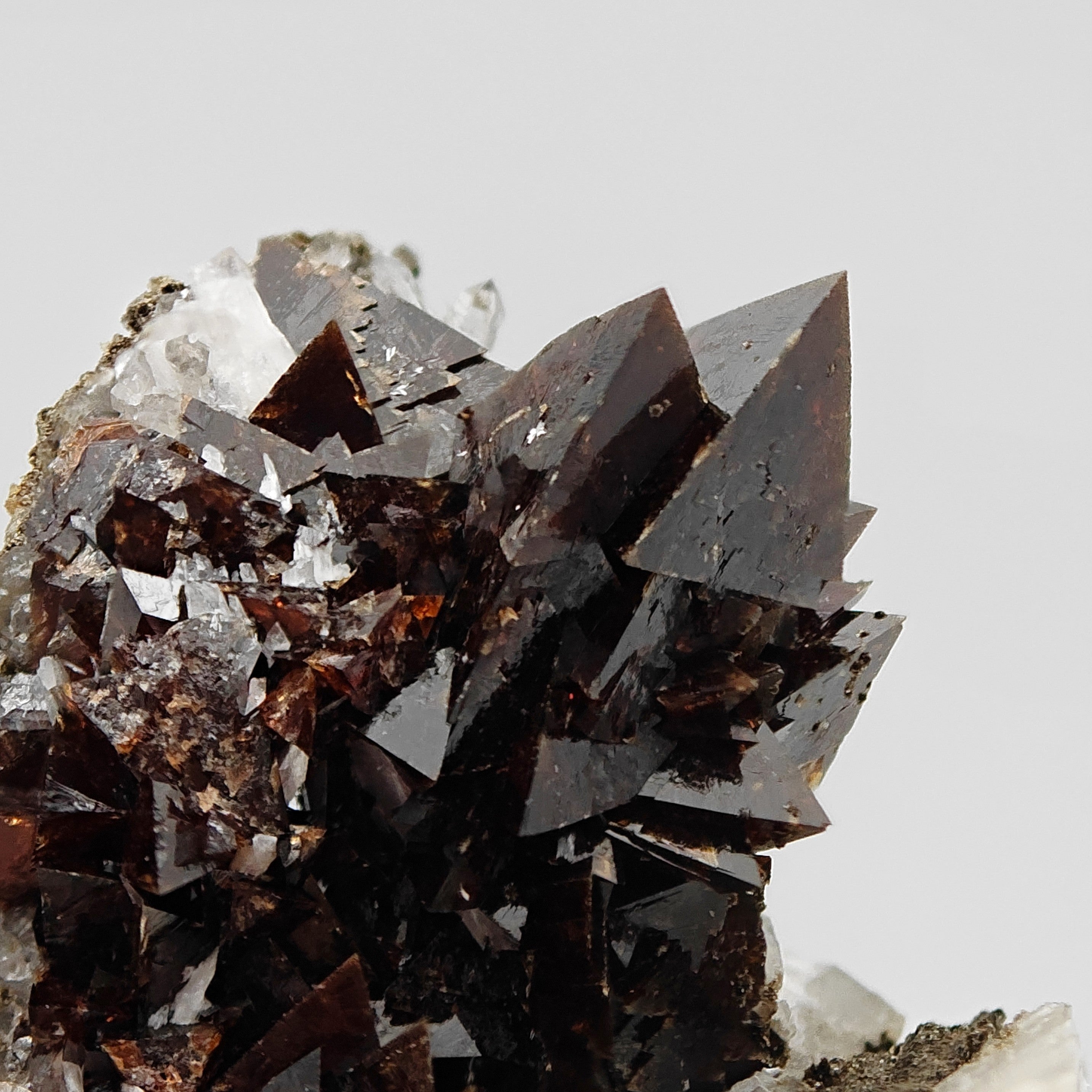 HELVINE – Large Yellow-Brown Crystals, Huanggang Deposit, Inner Mongolia, China