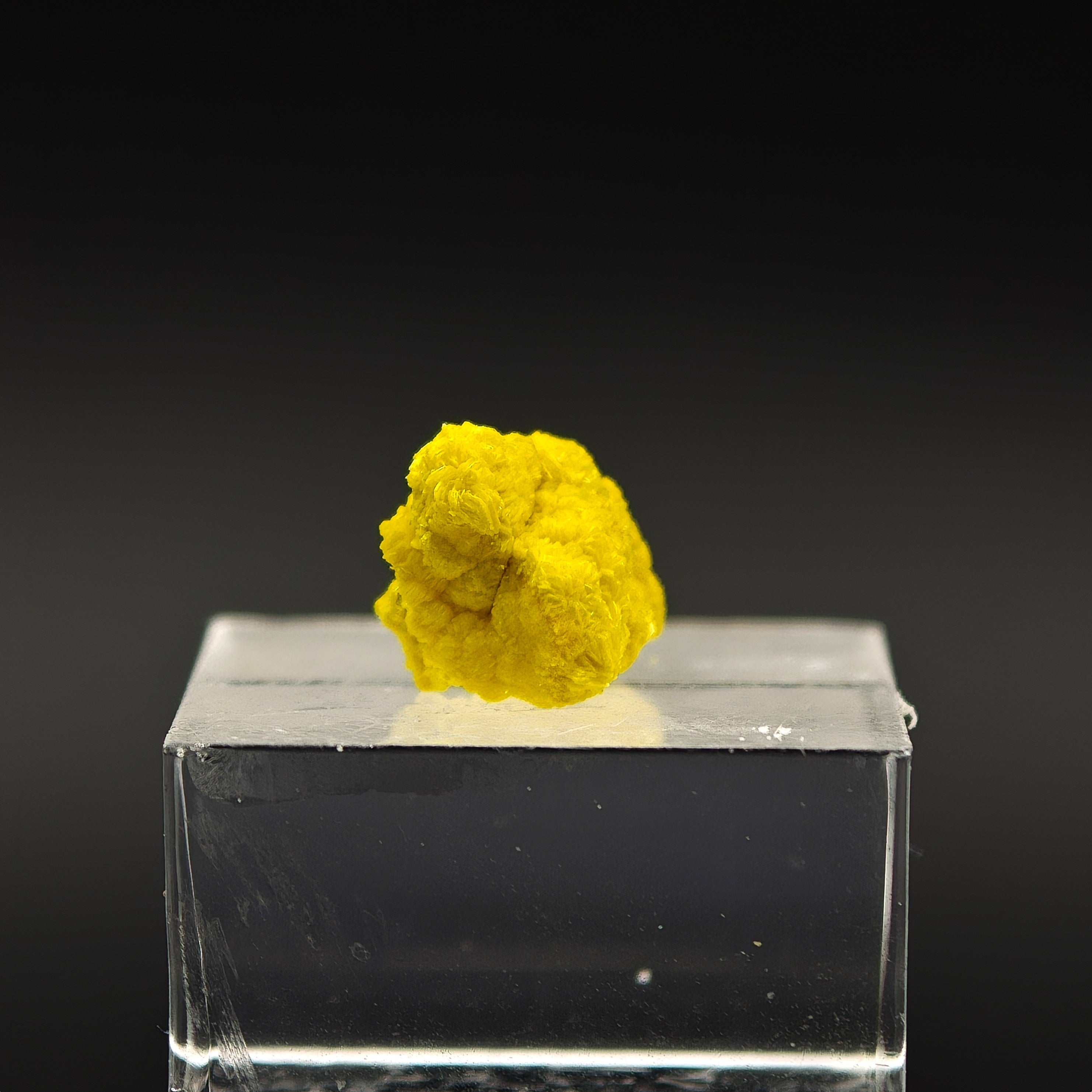 VANURALITE – Extremely Rare Bright Yellow Crystals, Type Locality, Gabon