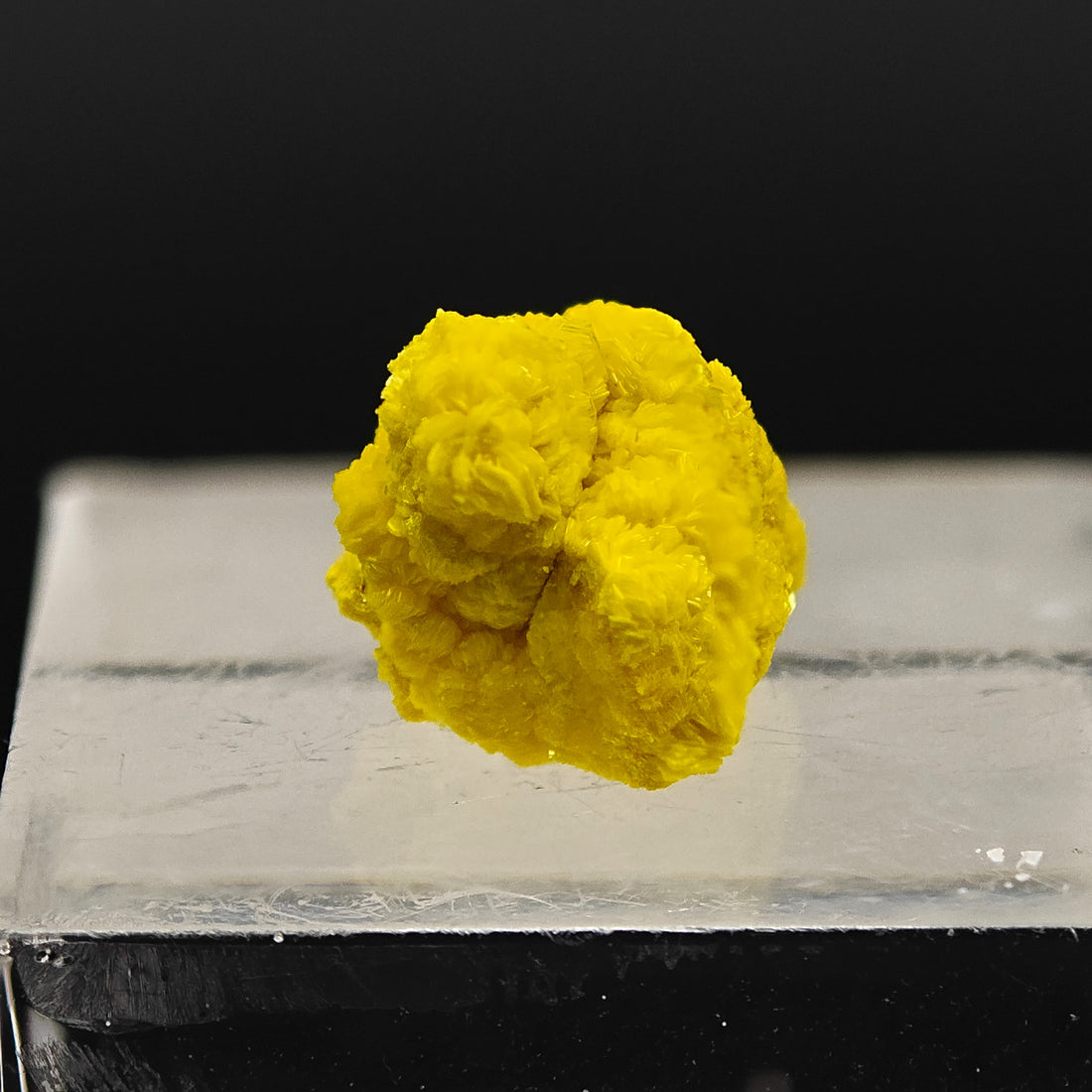 VANURALITE – Extremely Rare Bright Yellow Crystals, Type Locality, Gabon
