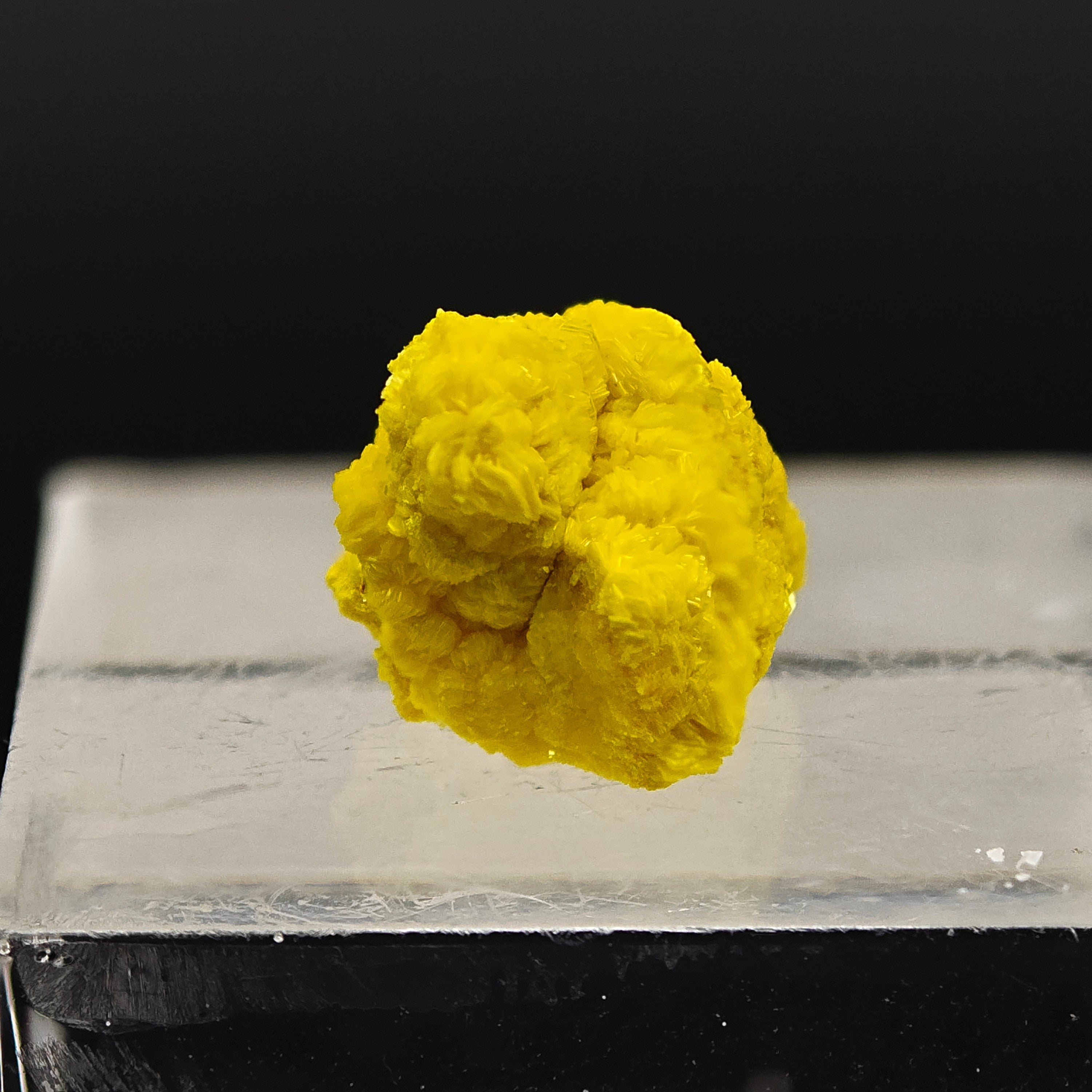 VANURALITE – Extremely Rare Bright Yellow Crystals, Type Locality, Gabon