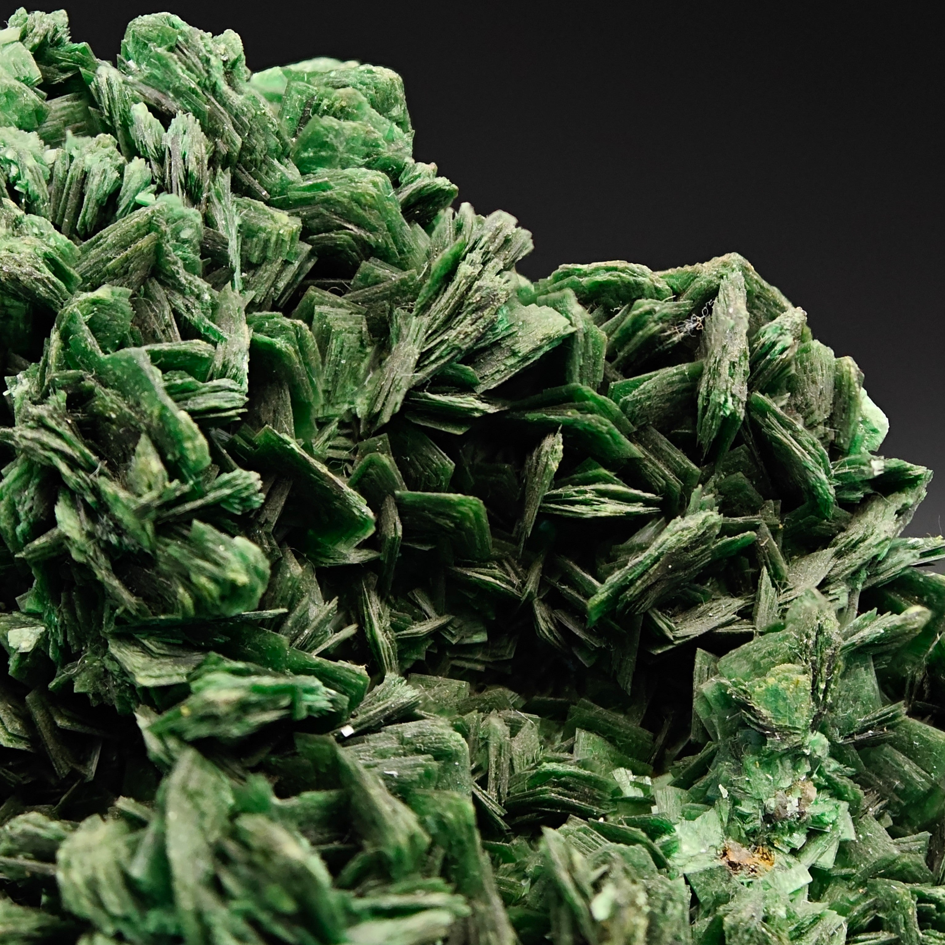 URANIUM TORBERNITE – Extremely Rare Green Crystal Cluster from Shinkolobwe Mine, DR Congo