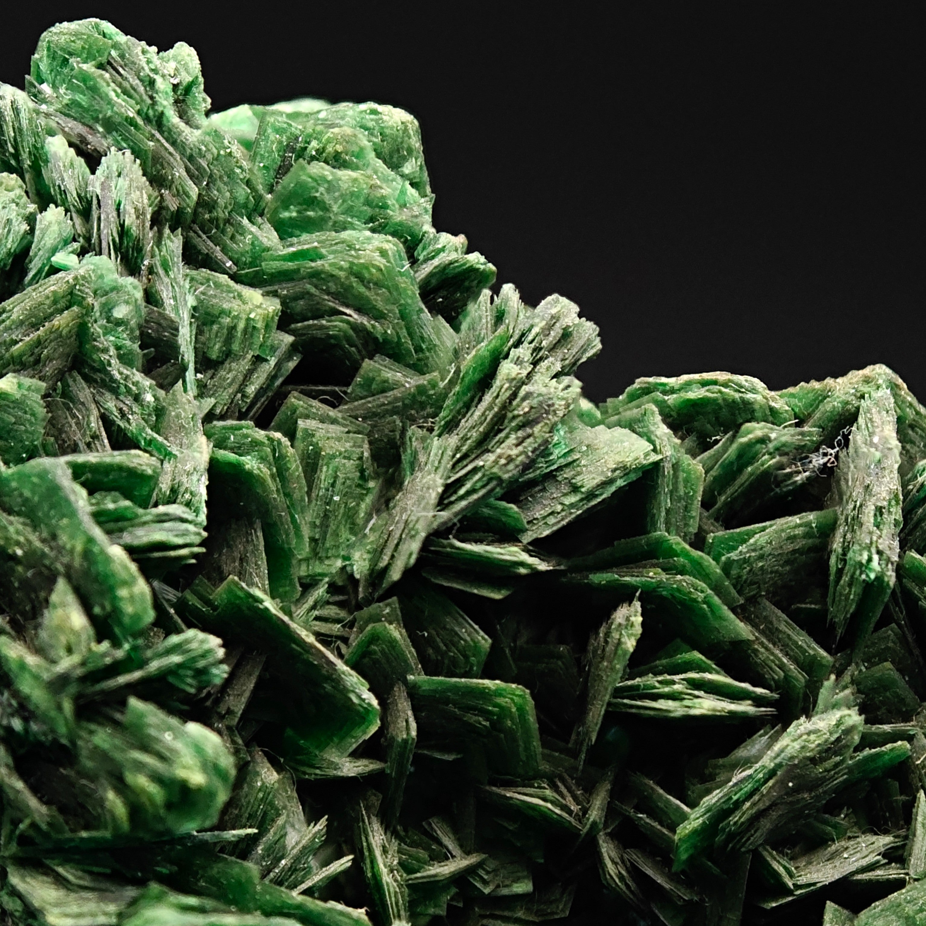 URANIUM TORBERNITE – Extremely Rare Green Crystal Cluster from Shinkolobwe Mine, DR Congo